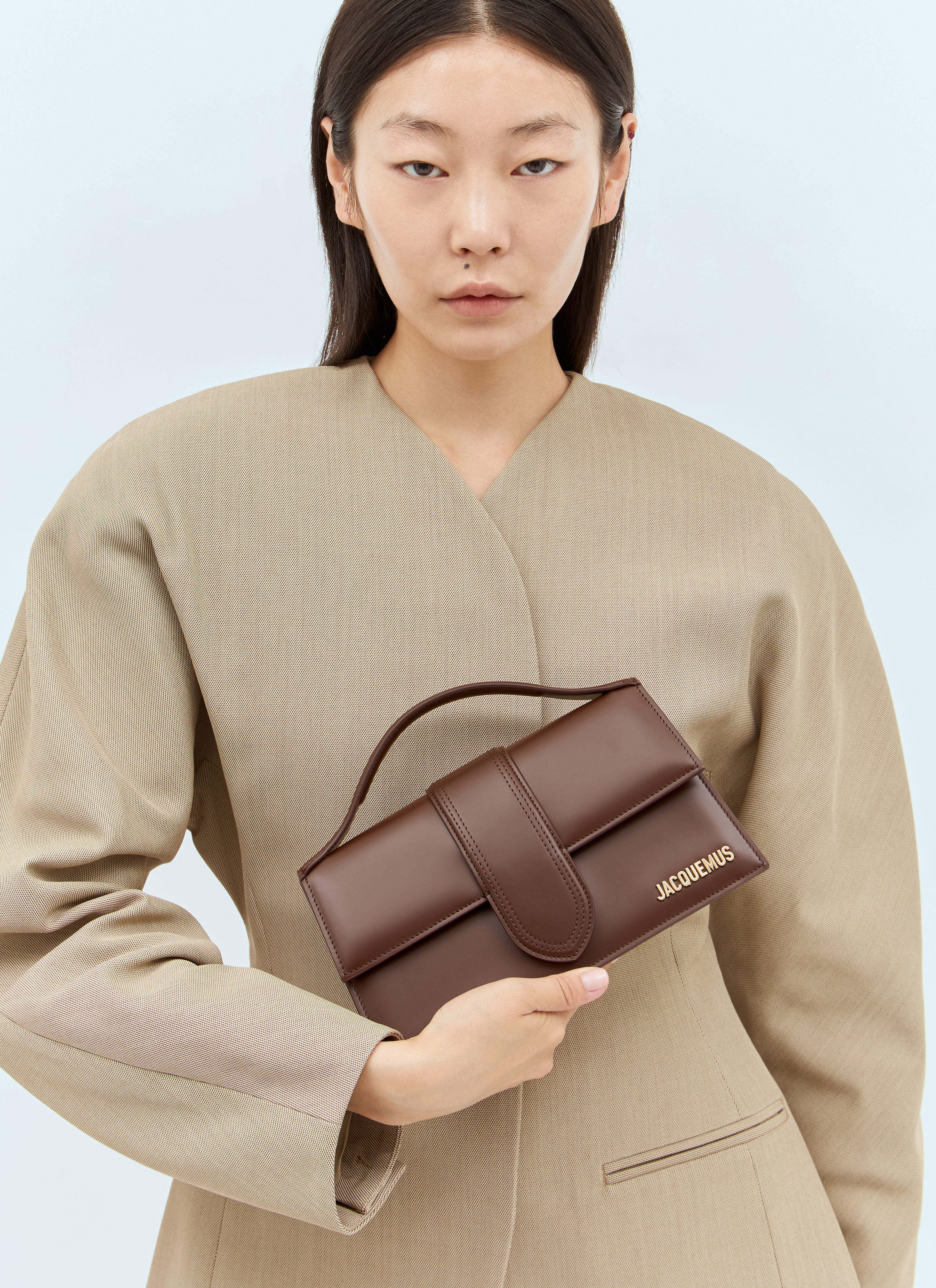 JACQUEMUS ブラウン The Bambino バッグ jac0258053_brn_00.jpg
