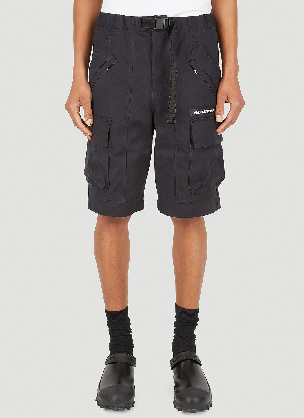 Belted Cargo Shorts