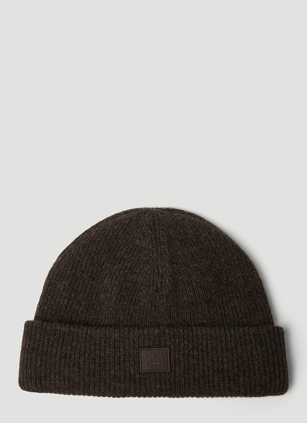 Face Patch Beanie Hat