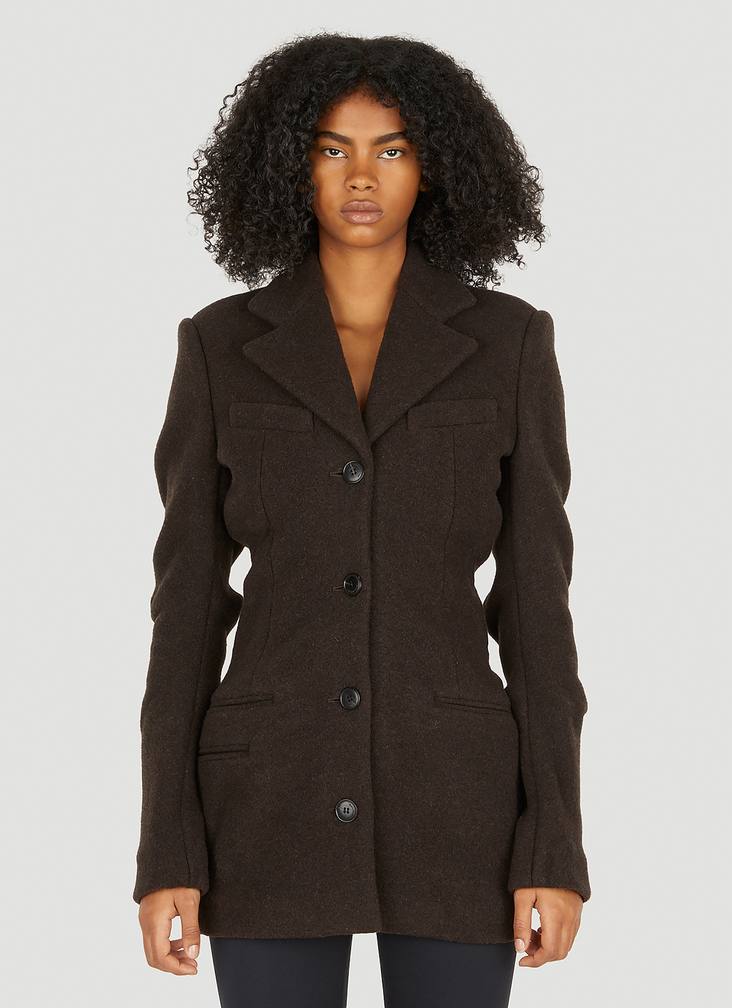 Gathered Blazer