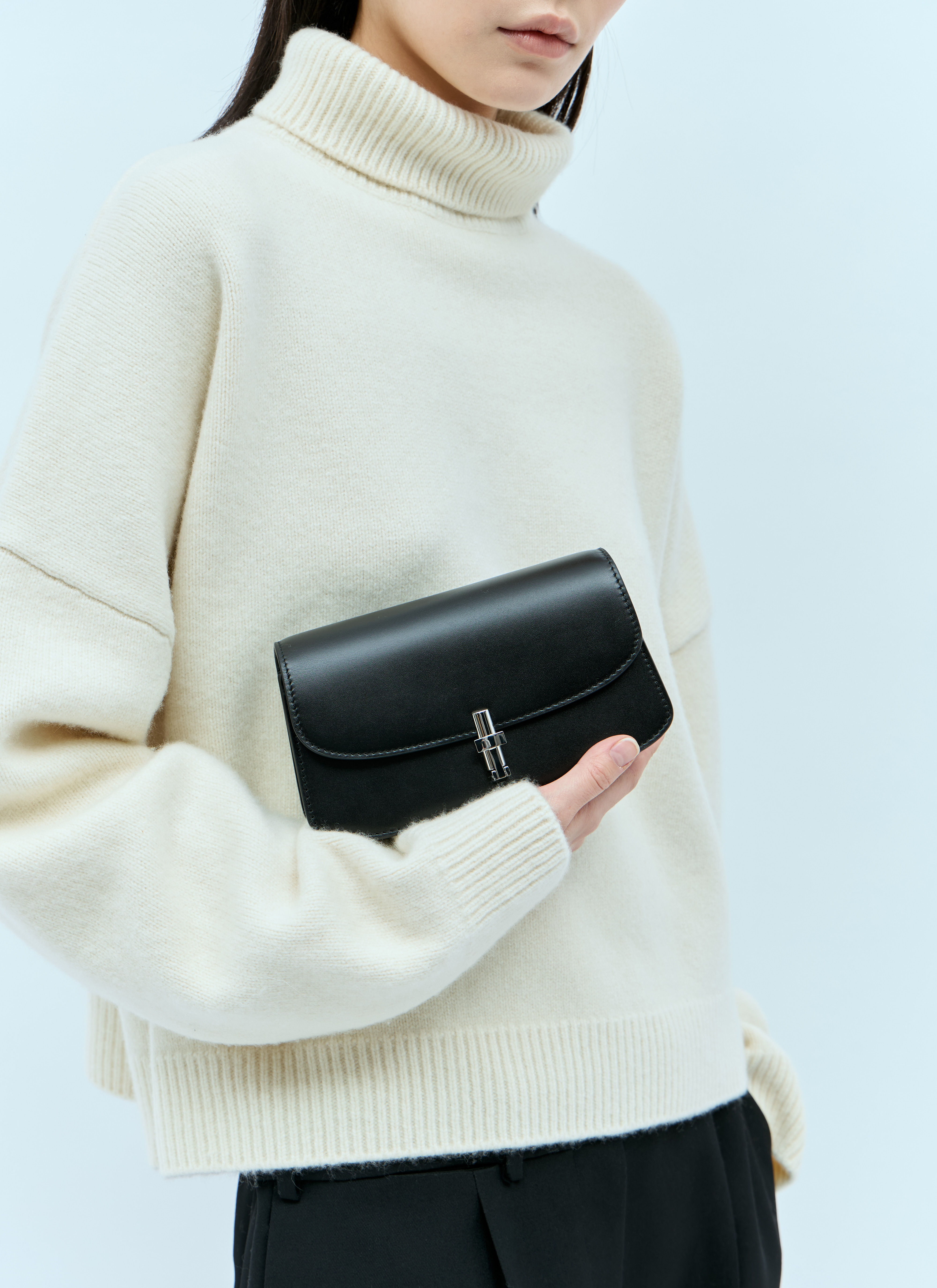 The Row Women's' E/W Sofia Crossbody Bag in Black | LN-CC®