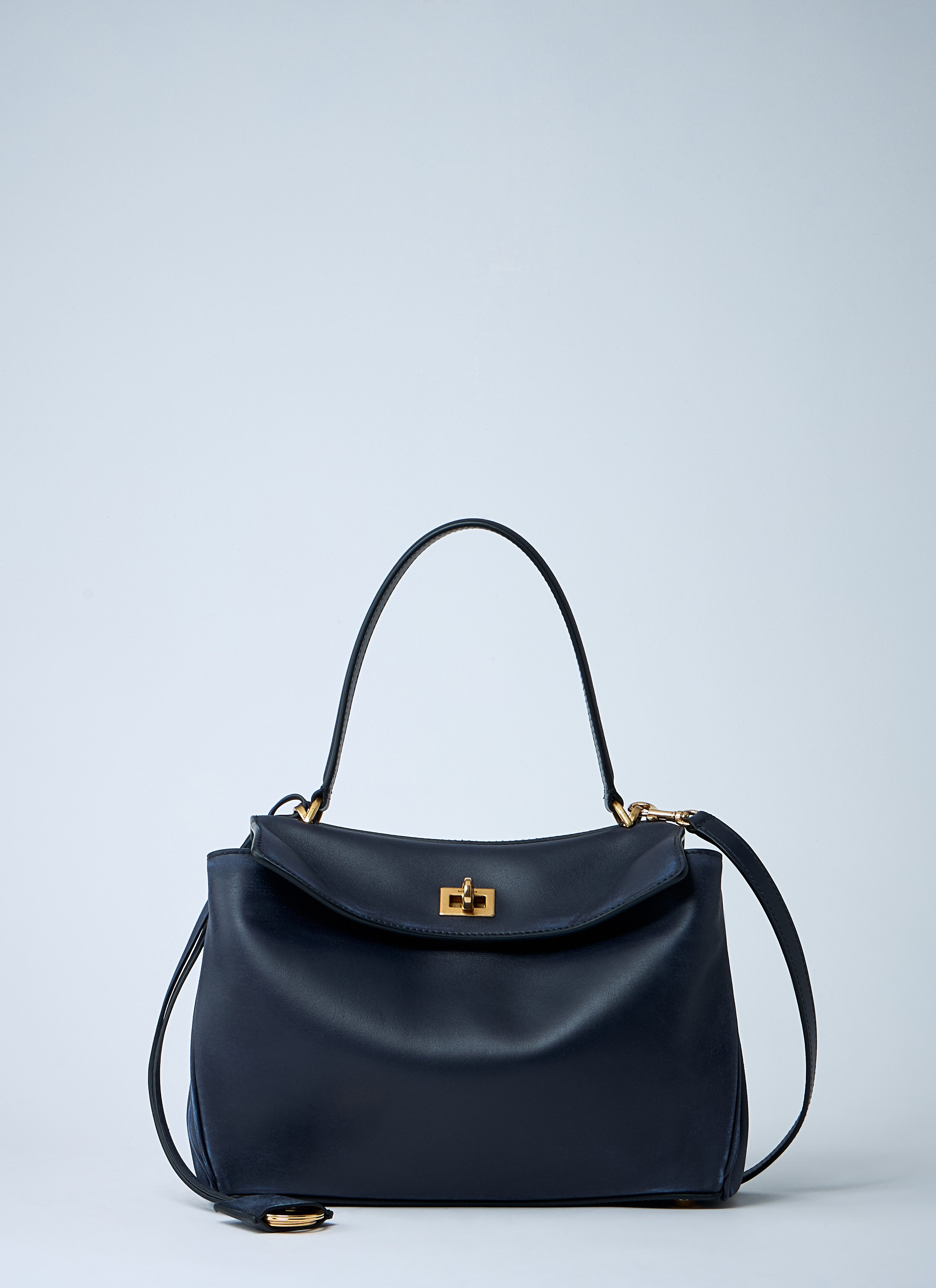Balenciaga Women's' Small Rodeo Handbag in Navy | LN-CC®