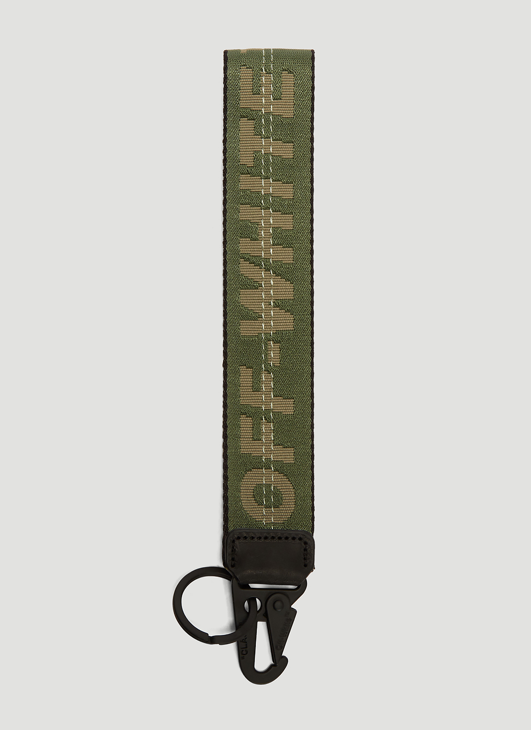 OffWhite Industrial Keychain in Green LNCC