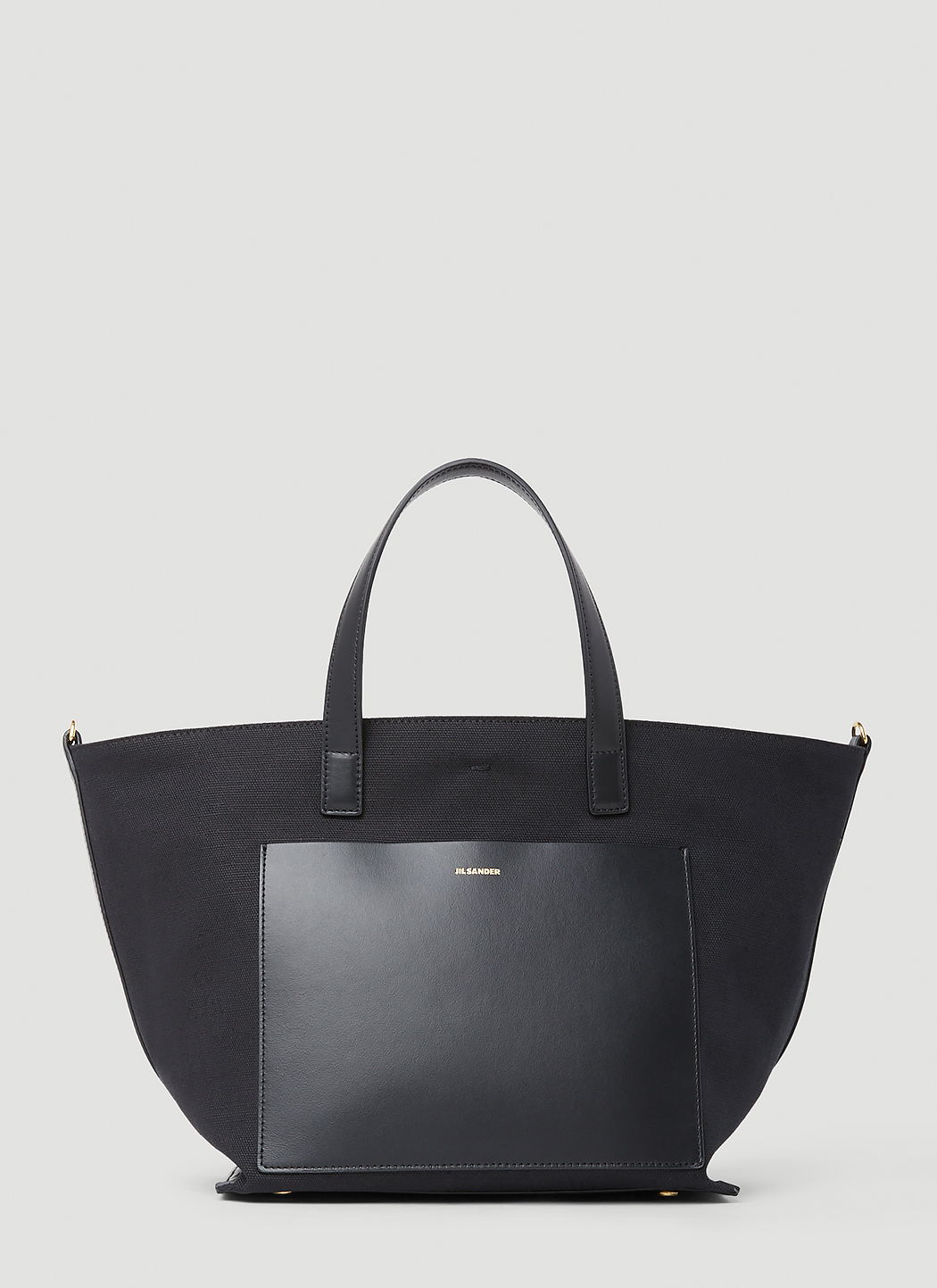 Jil Sander Women's' Wander Square Tote Bag in Black | LN-CC®