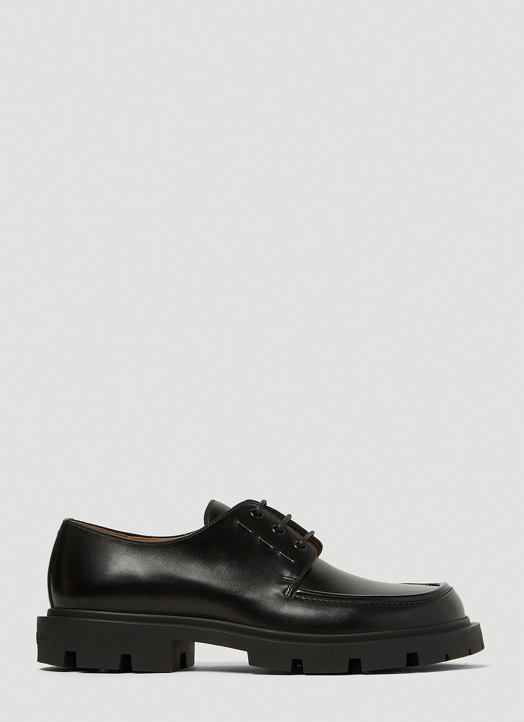 WAXED CALF CUT-OUT DERBY SHOES – THE SHOP YOHJI YAMAMOTO