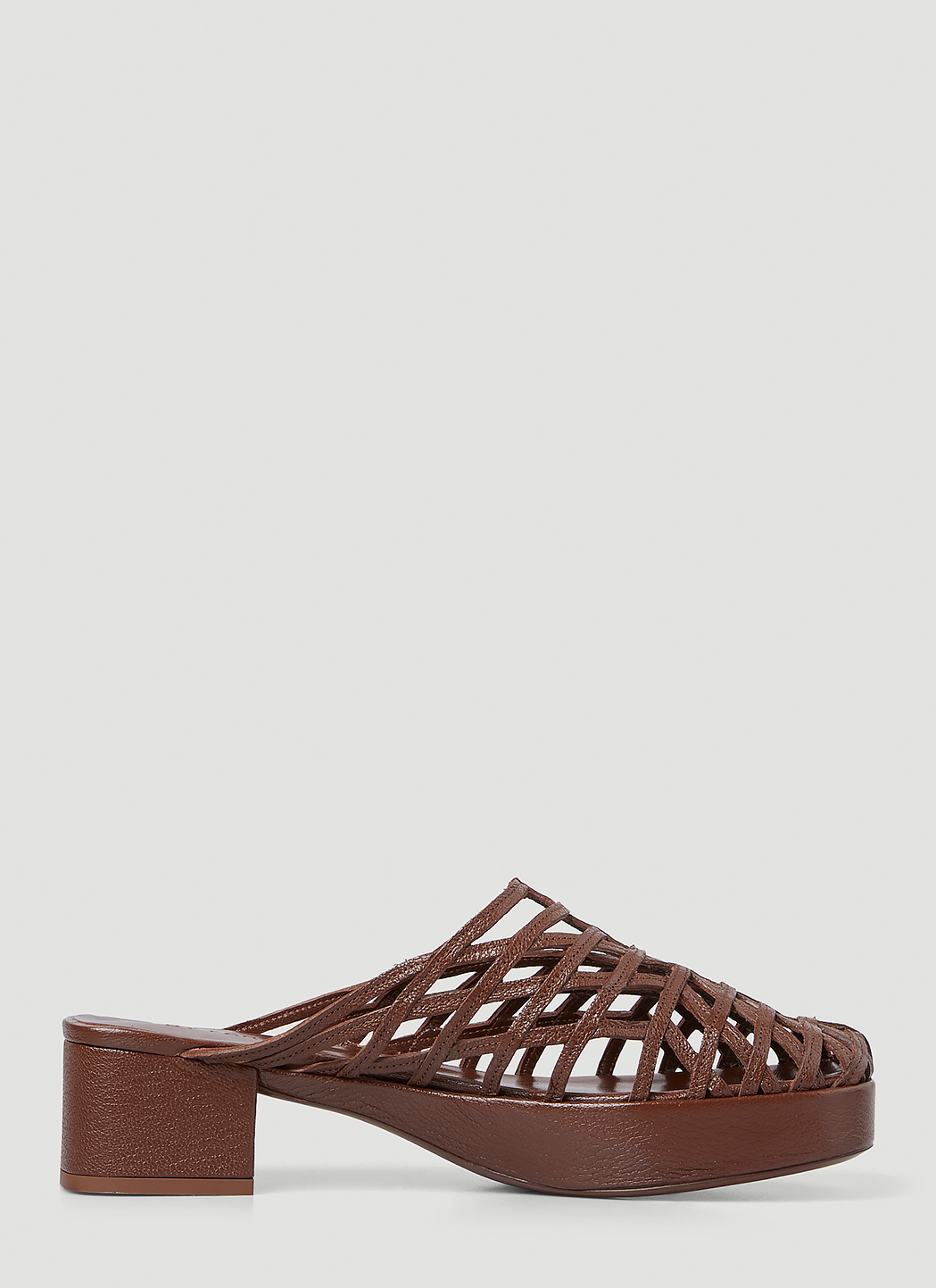 Norman Vanilla Grained Leather