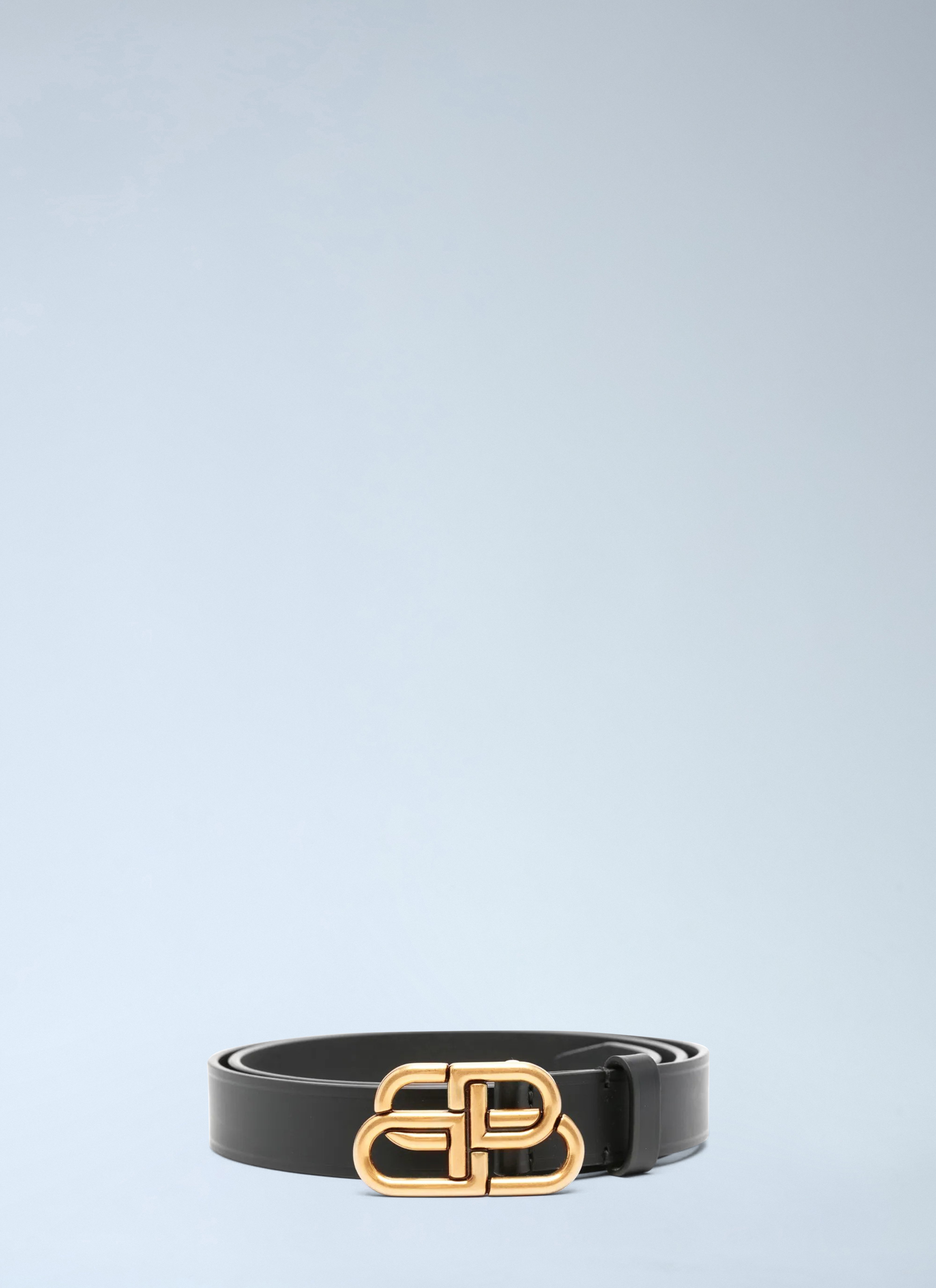 Balenciaga Logo Belt in Black | LN-CC