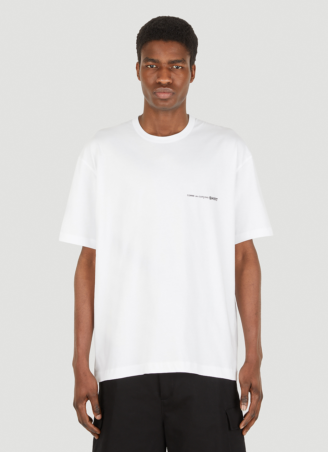 Comme des Garçons SHIRT CDG Big T-Shirt in White | LN-CC®