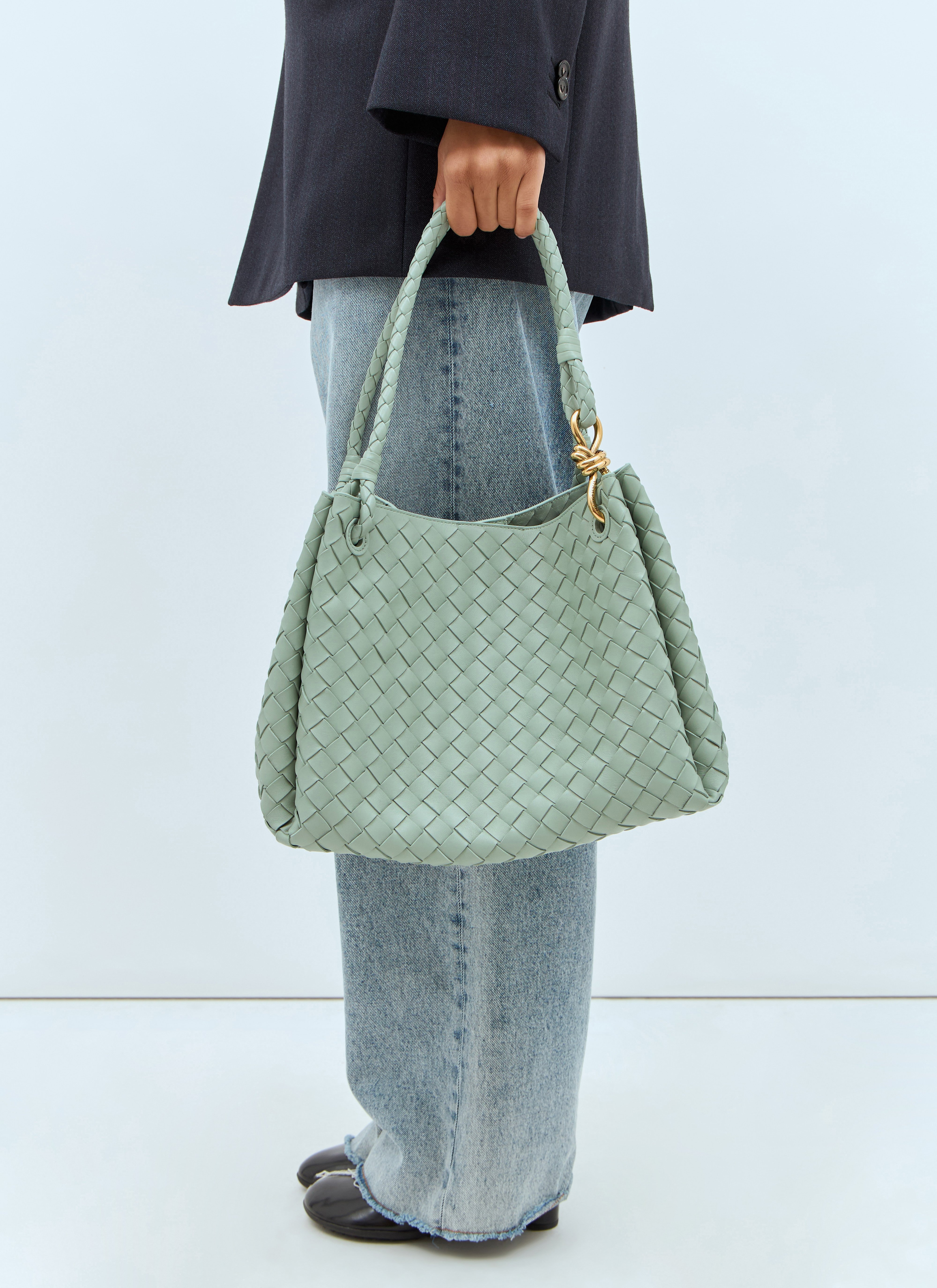 Bottega Veneta Women's' Large Parachute Shoulder Bag in