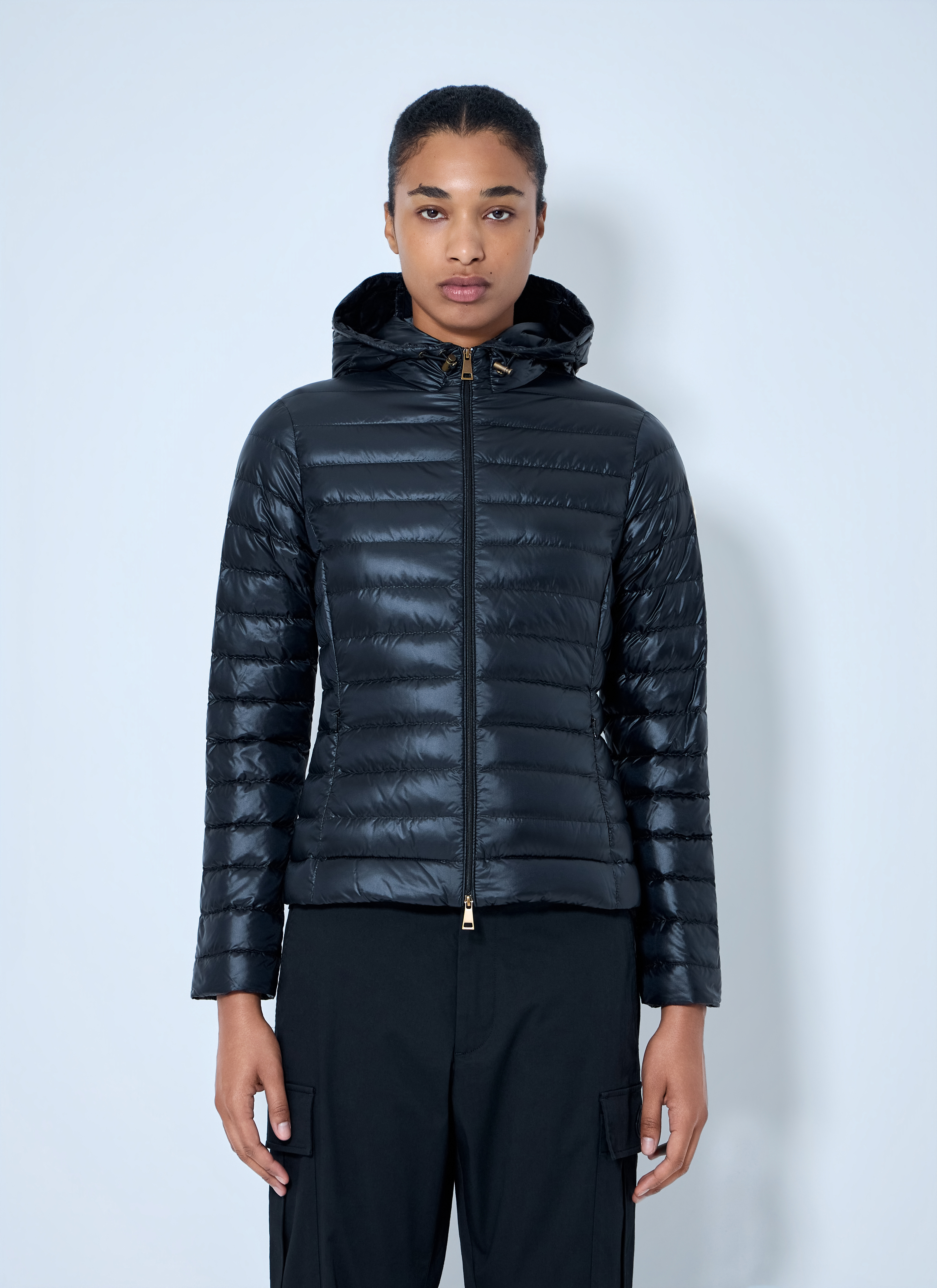 Moncler Women's Navy Igelhood Short Down Jacket - Woman Jackets 00