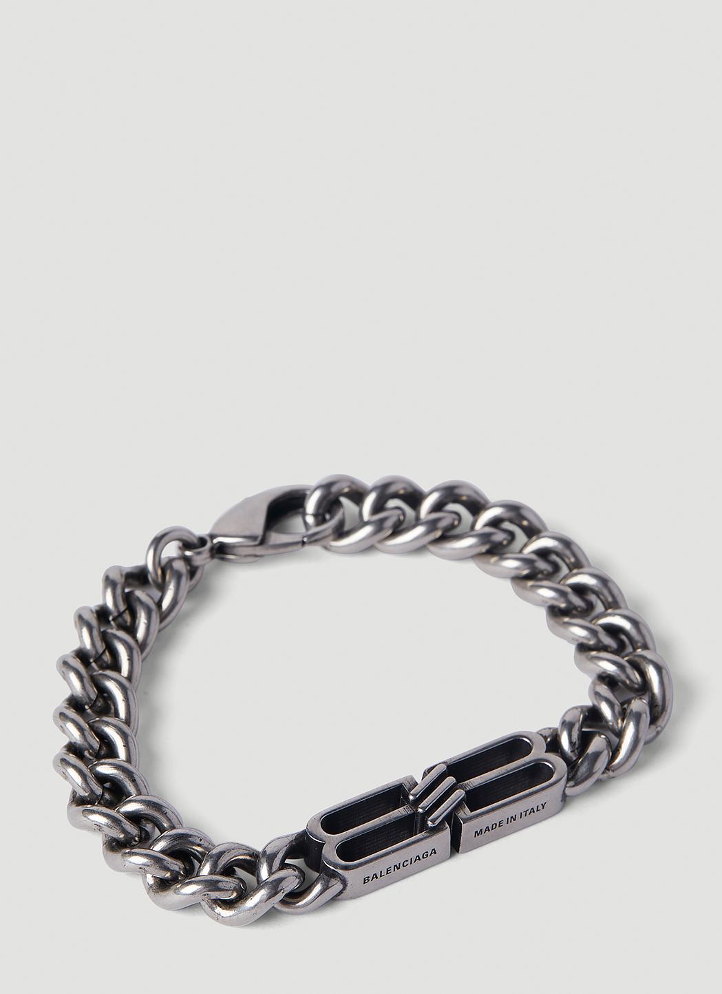 Balenciaga Plate Bracelet In Black in Metallic for Men Lyst #36 Balenciaga Plate Bracelet In Black in Metallic for Men Lyst