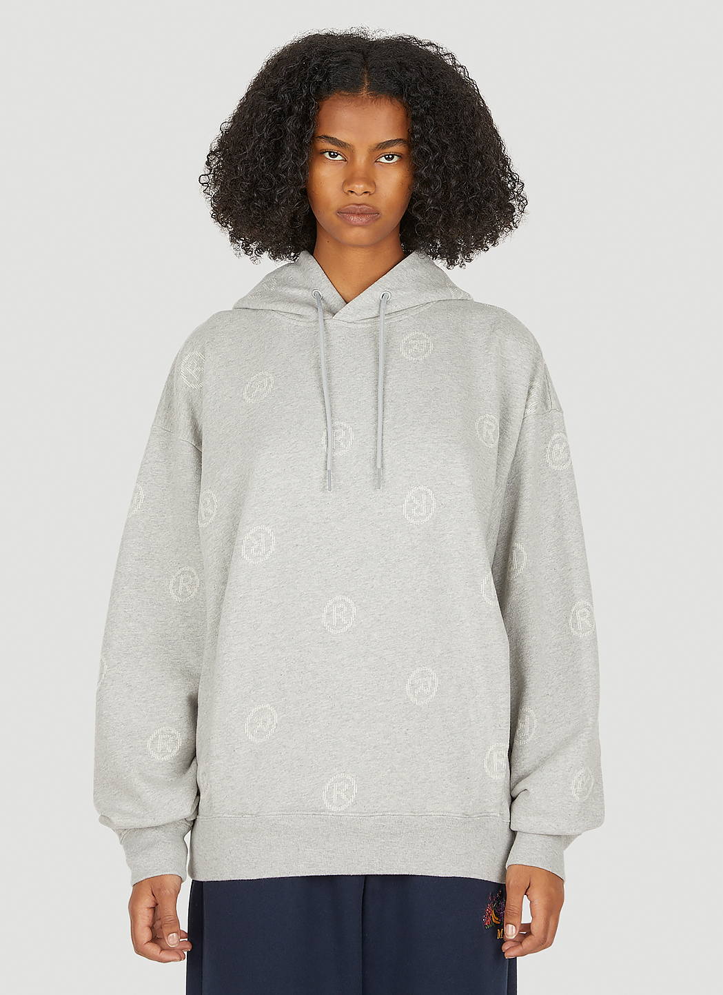 Logo Print Hooded Sweatshirt