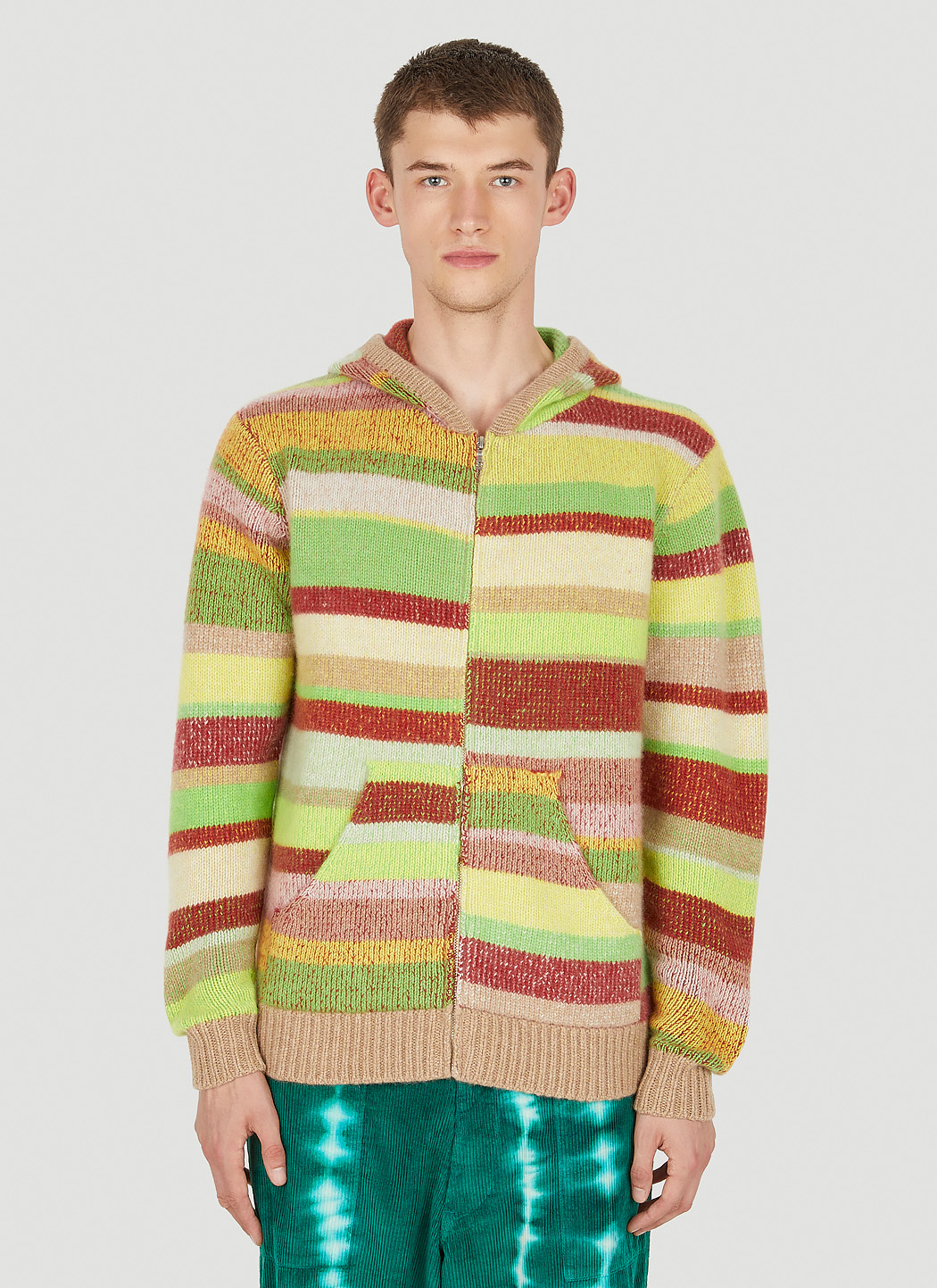 Striped Hooded Sweater