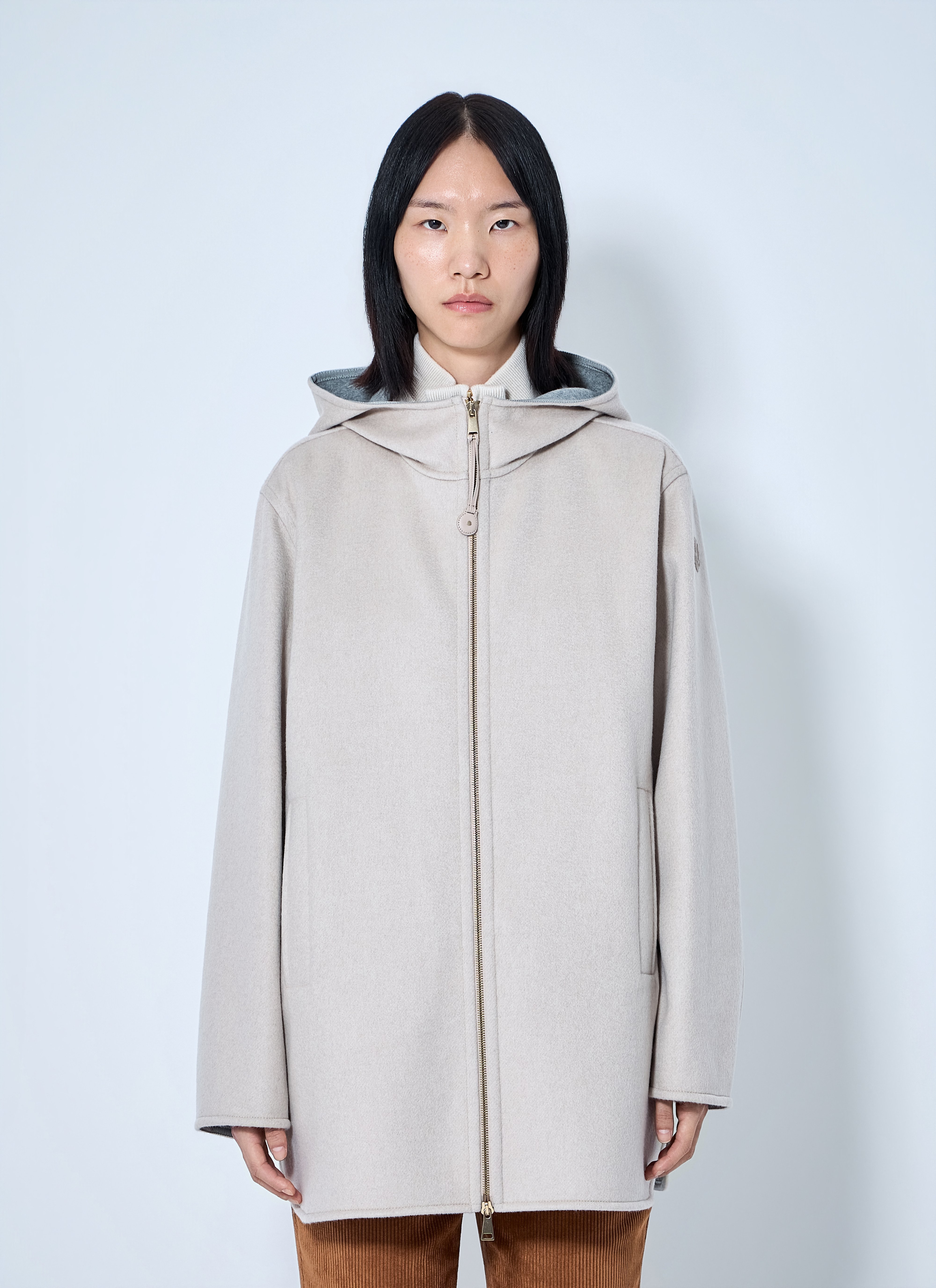 Moncler Women's' Hemiptere 3-in-1 Hooded Jacket in Beige | LN-CC®