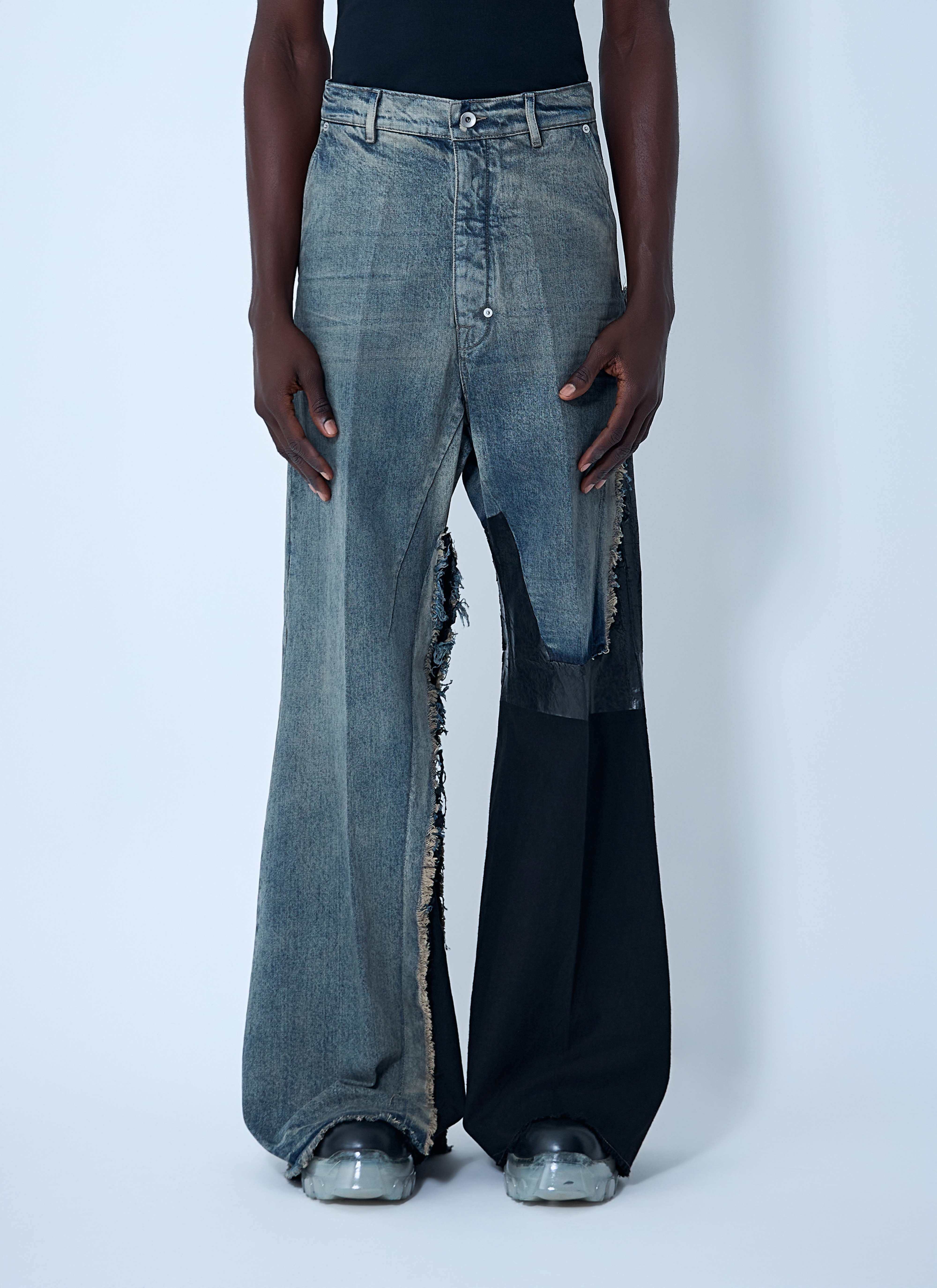 Rick Owens Men's' Joris Jeans in Grey | LN-CC®