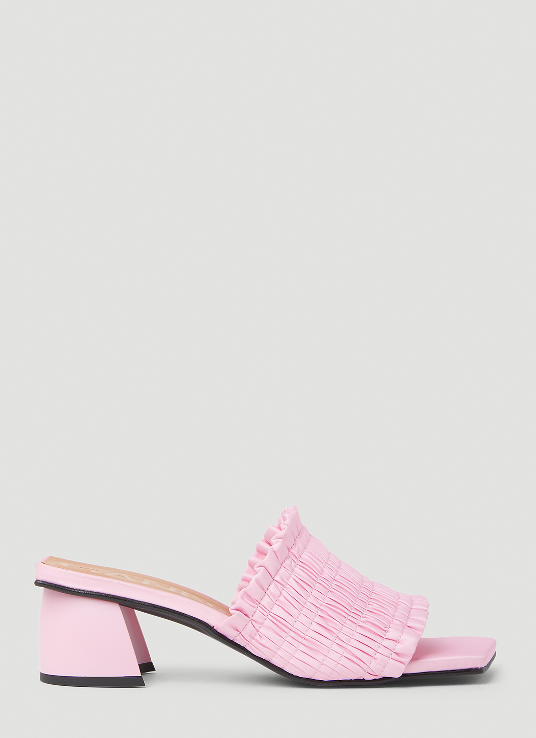 Smock Kitten Heel Mules