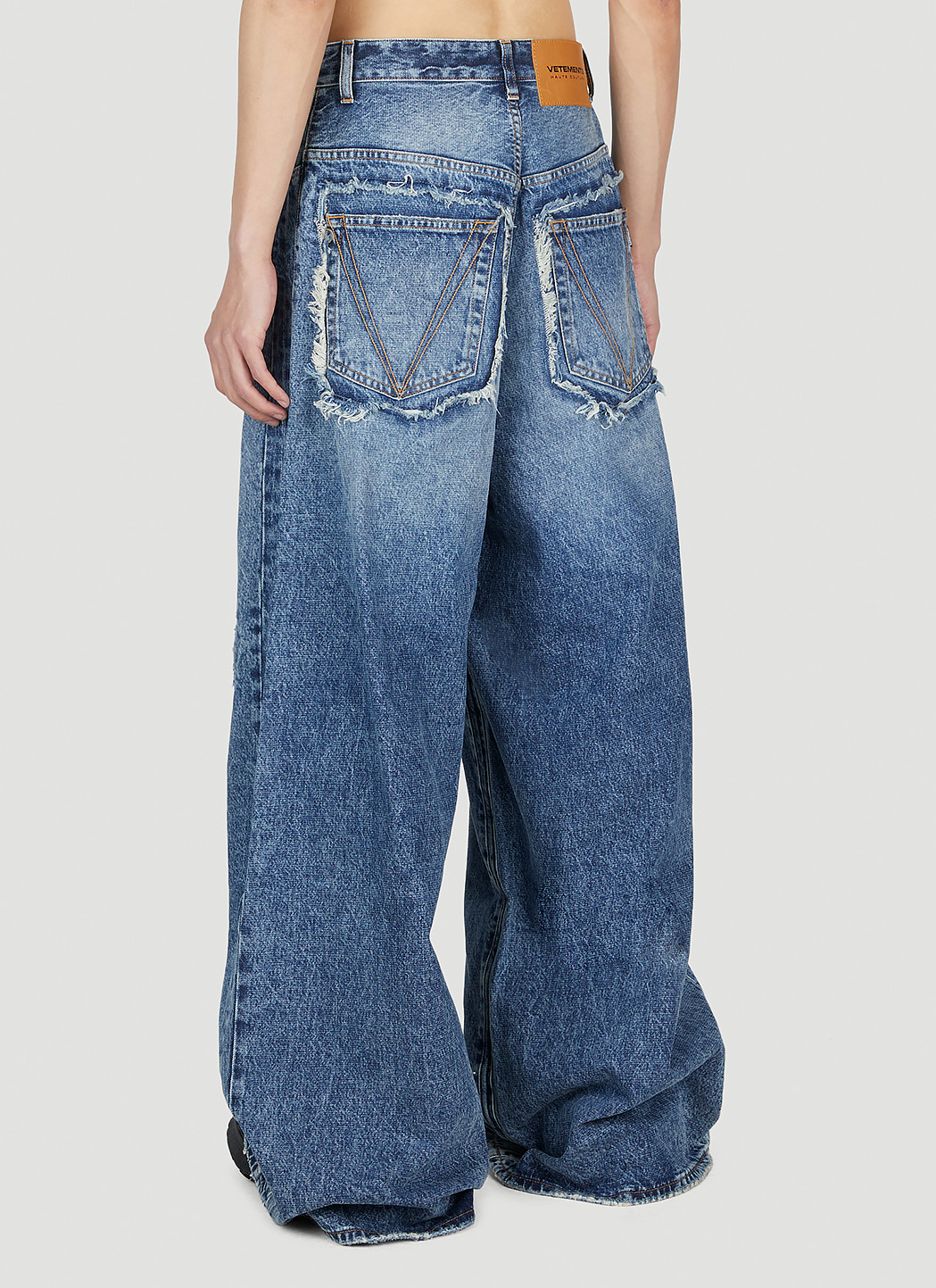 VETEMENTS Distressed Baggy Jeans | Smart Closet