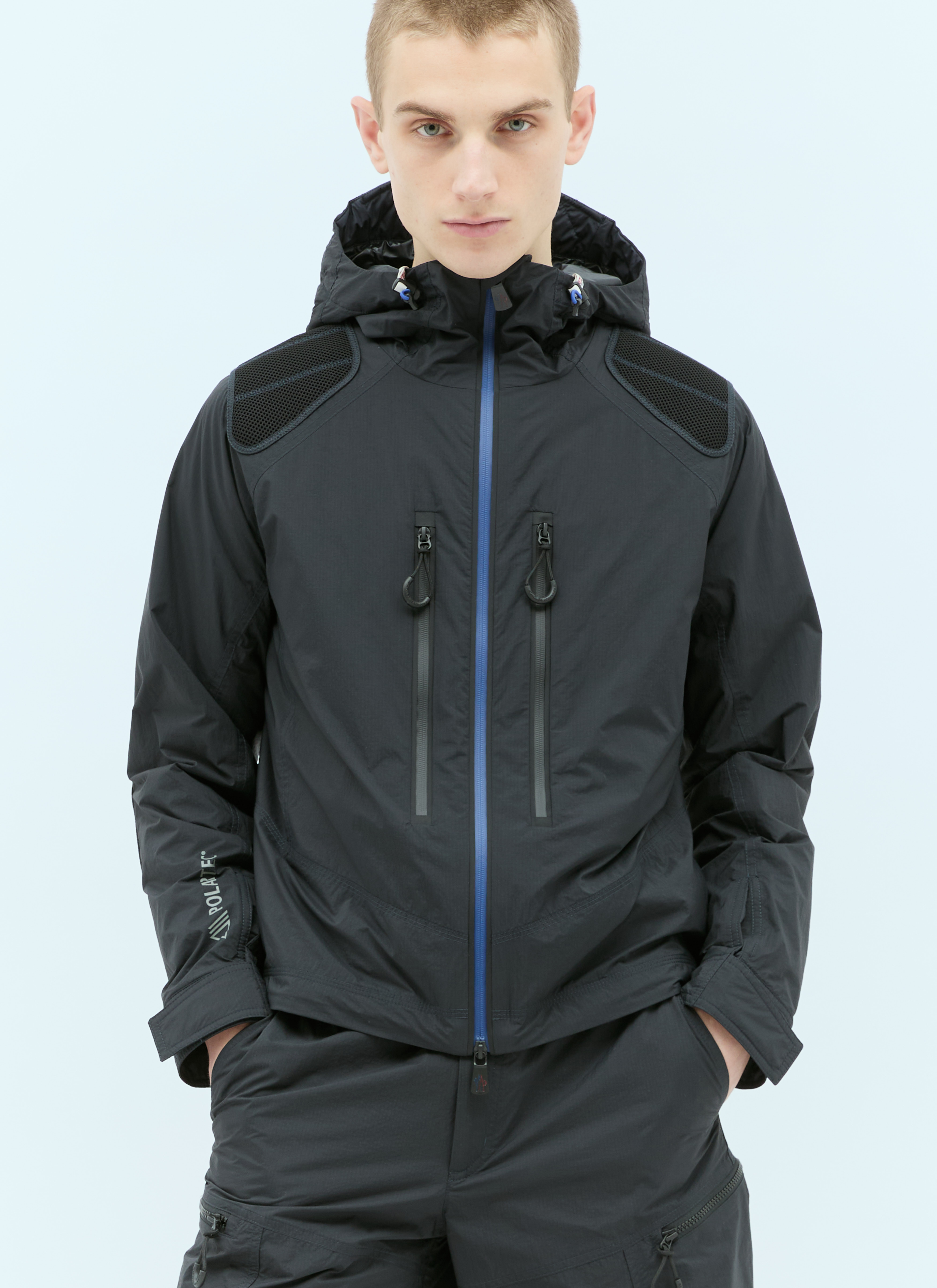 Moncler Grenoble Men's' Vert Hooded Jacket in Black | LN-CC®