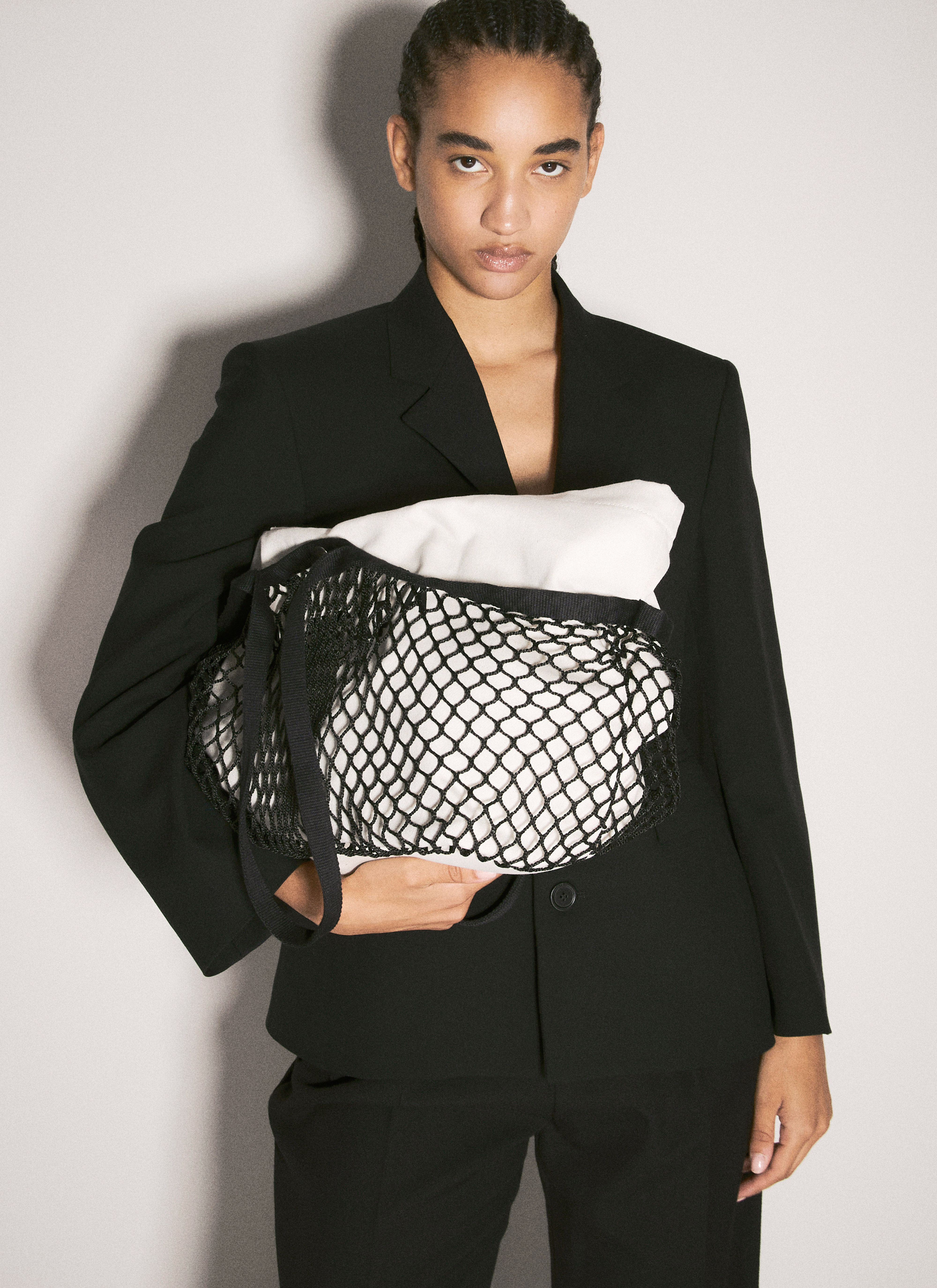 【BALENCIAGA】Tool 2.0 Medium North-South オフホワイト Balenciaga Ladies Tool 2.0 North-south Tote Bag in White/Off