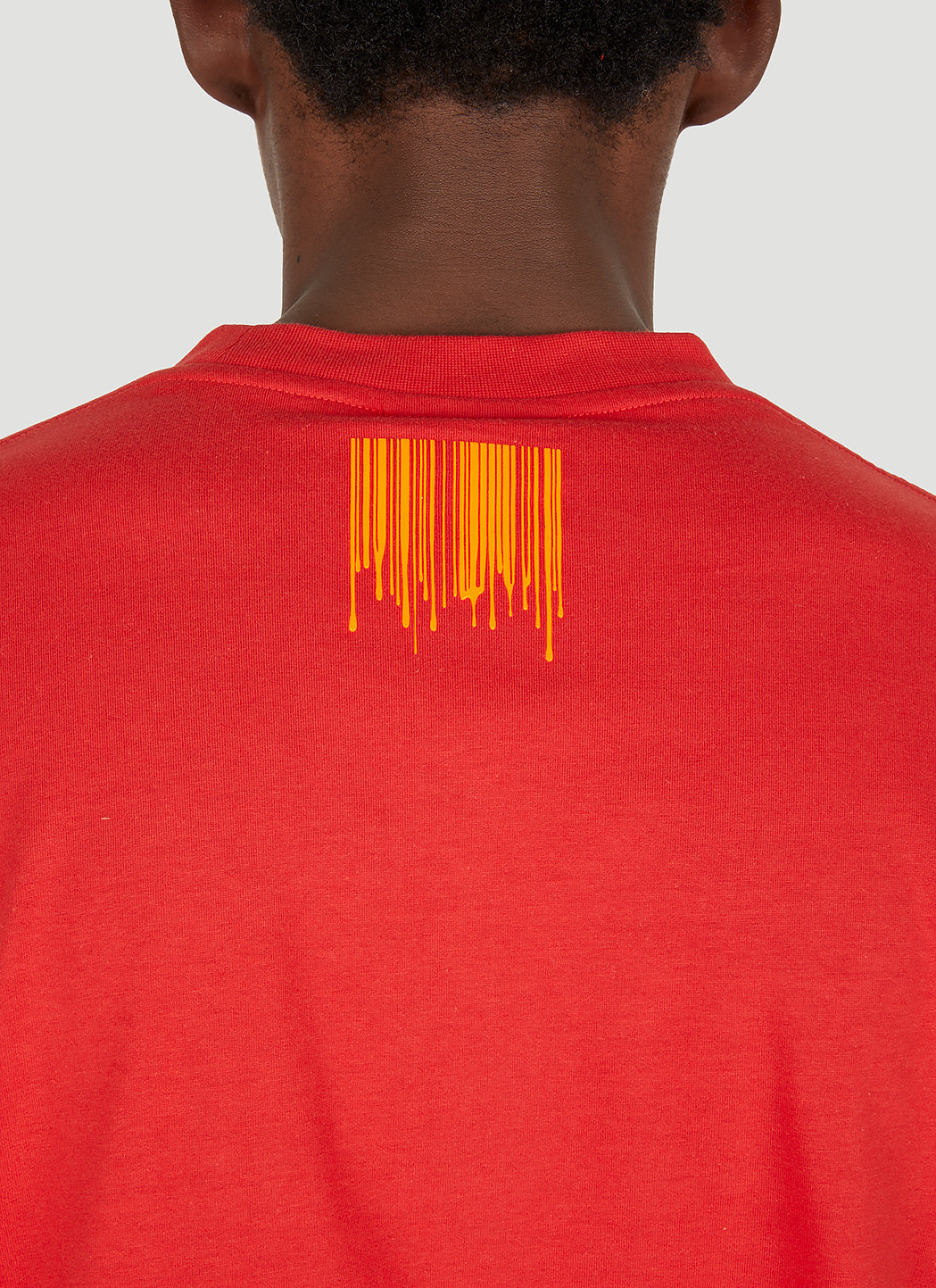 Dripping Barcode T-Shirt
