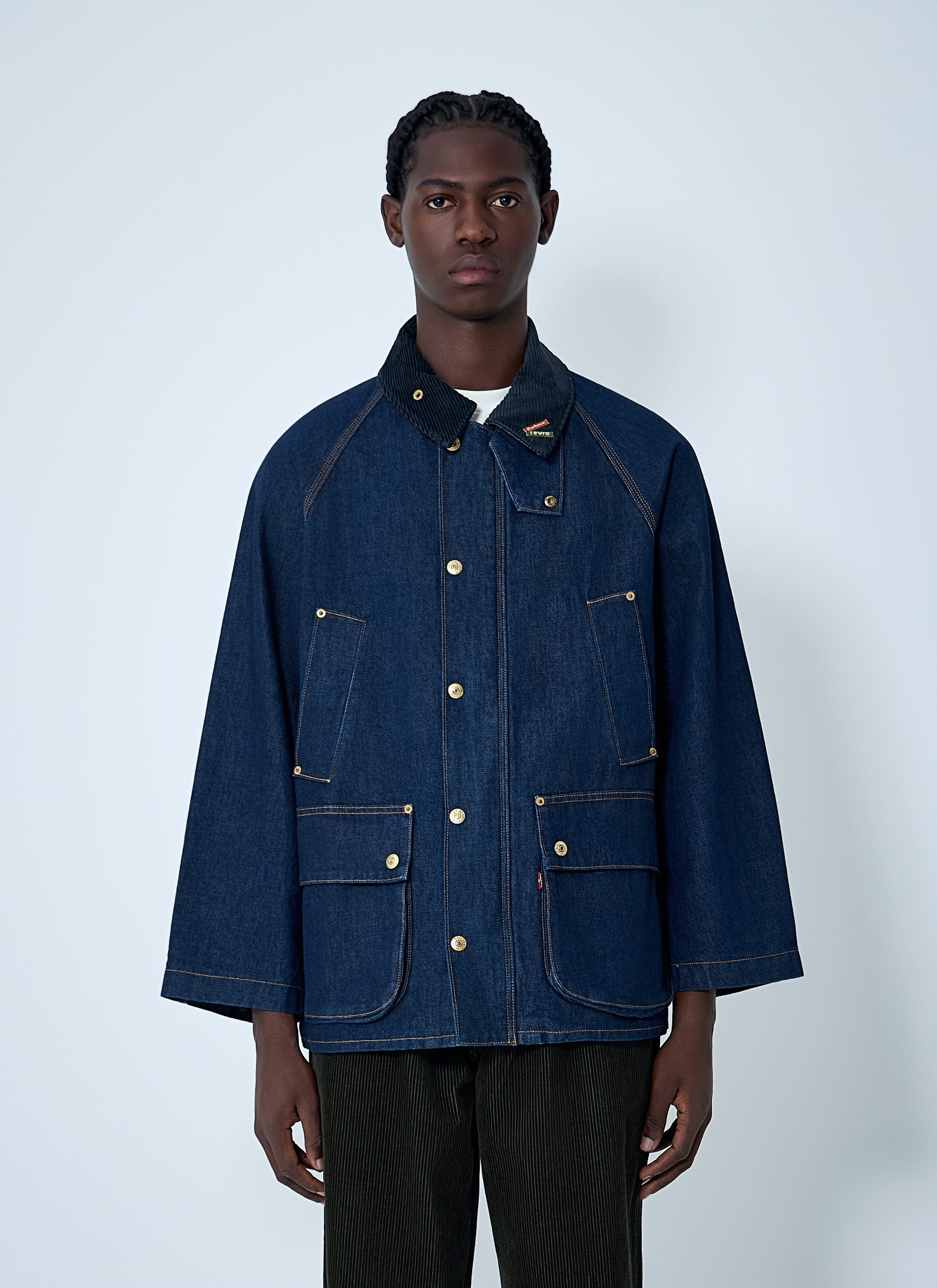 Levi's x Barbour Men's' Bedale Jacket in Blue | LN-CC®
