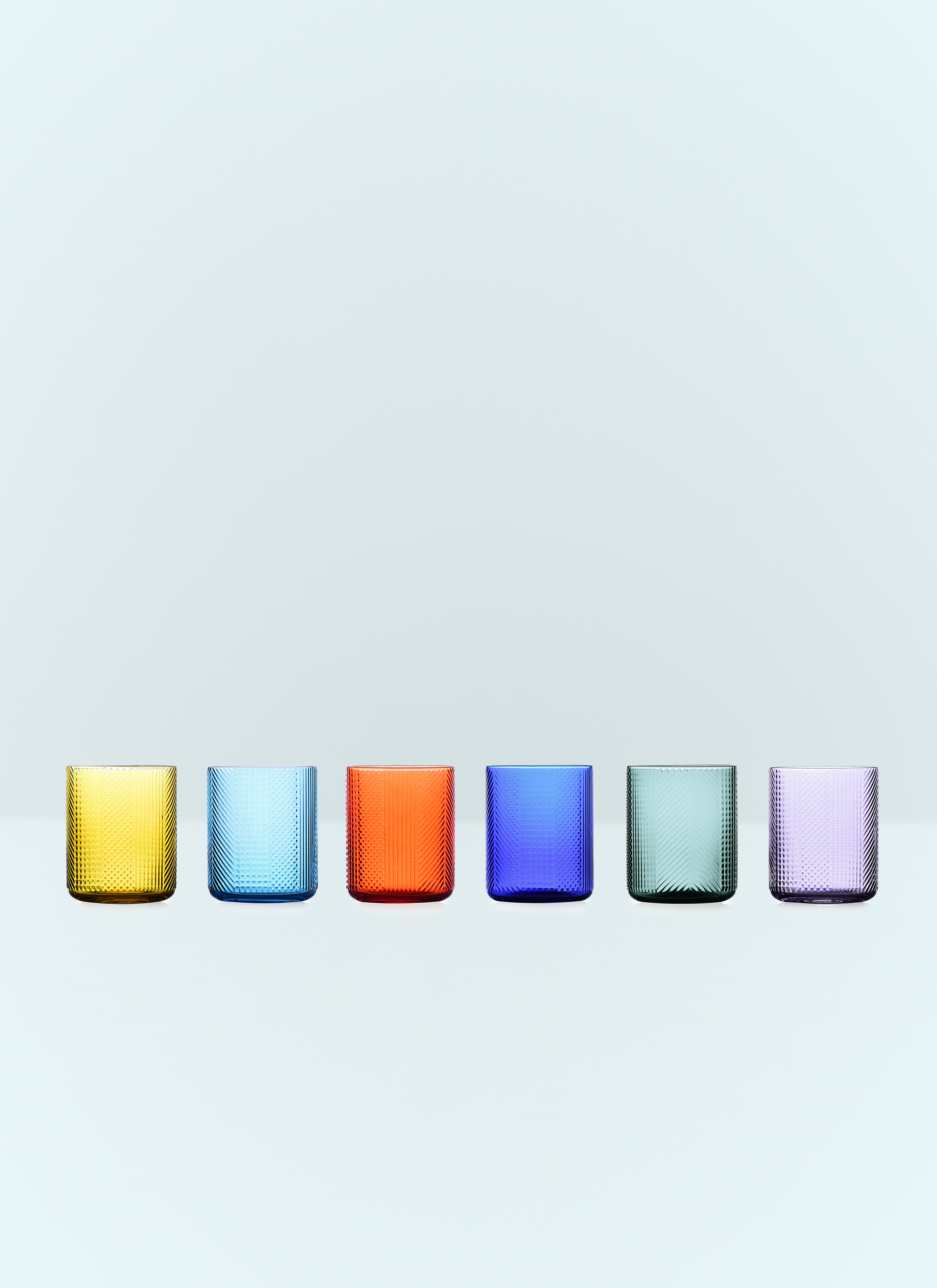 Ichendorf Milano Unisex Multicolour Set Of Six Kokhi Tumblers - Glassware One Size