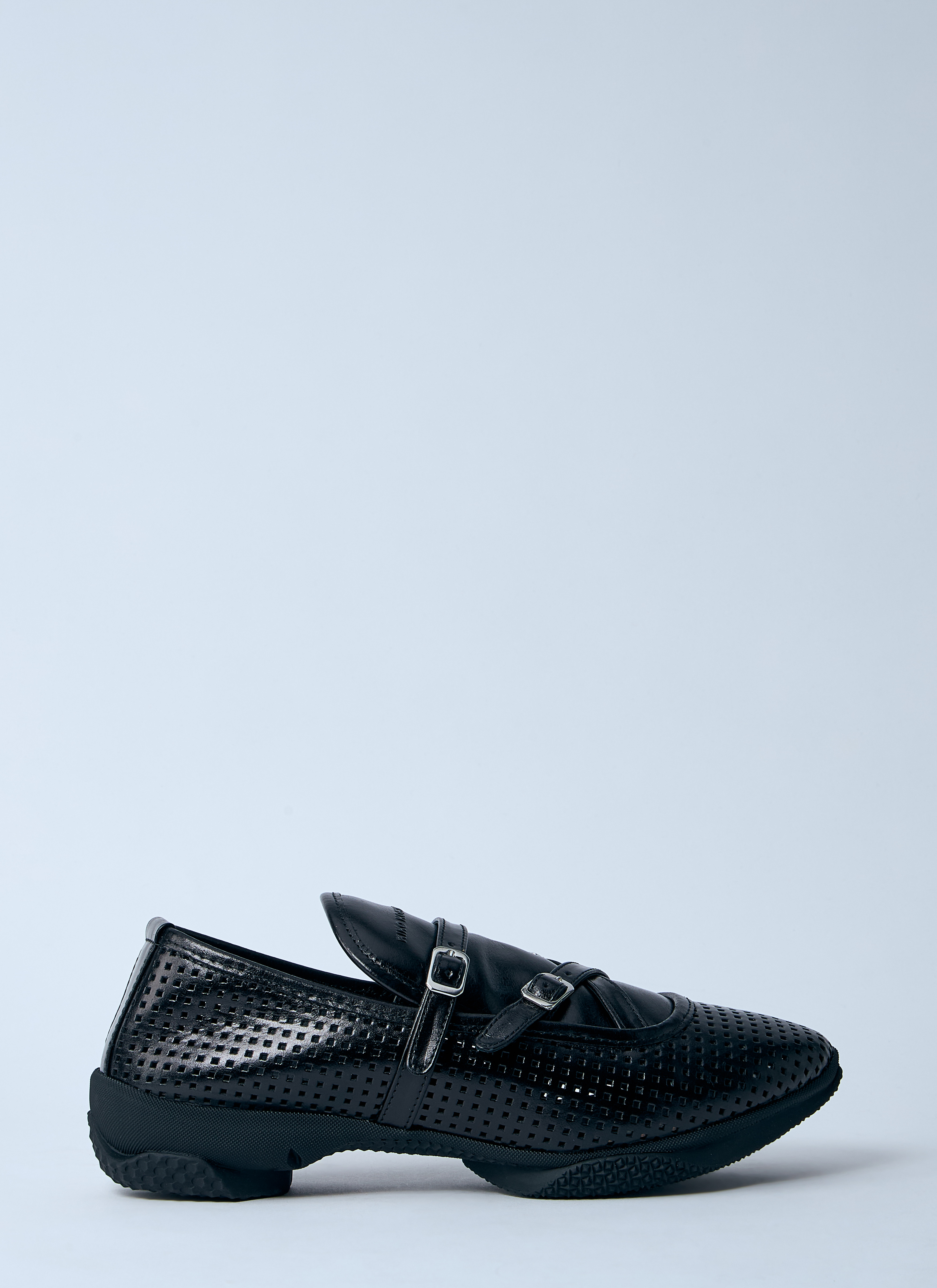 Kiko Kostadinov Women's' Sonia Buckle Loafers in Black | LN-CC®
