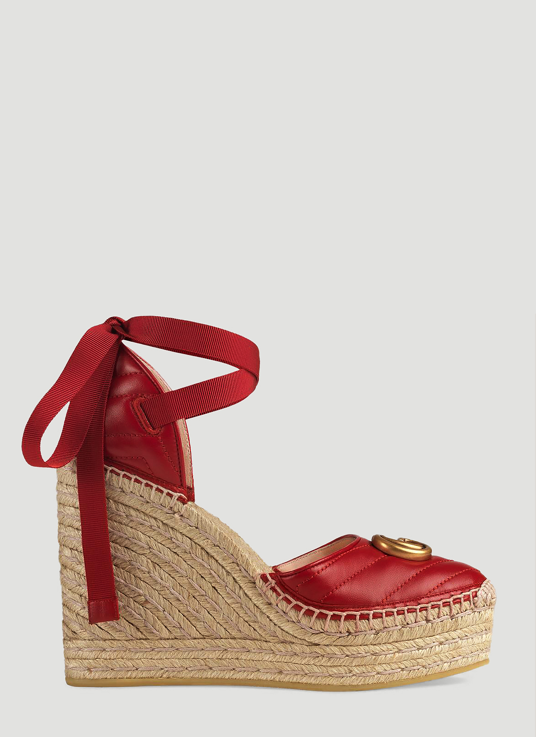 Gucci Marmont Pilar Gg Logo Espadrilles Slides Sandals Regular (M, B) Listed By Jennifer S - Tradesy