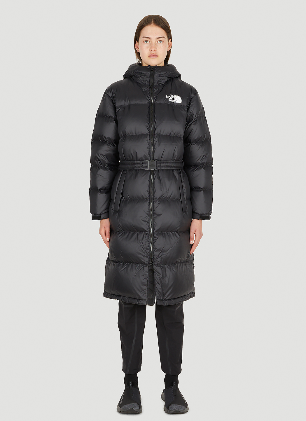 Nuptse Belted Parka Coat
