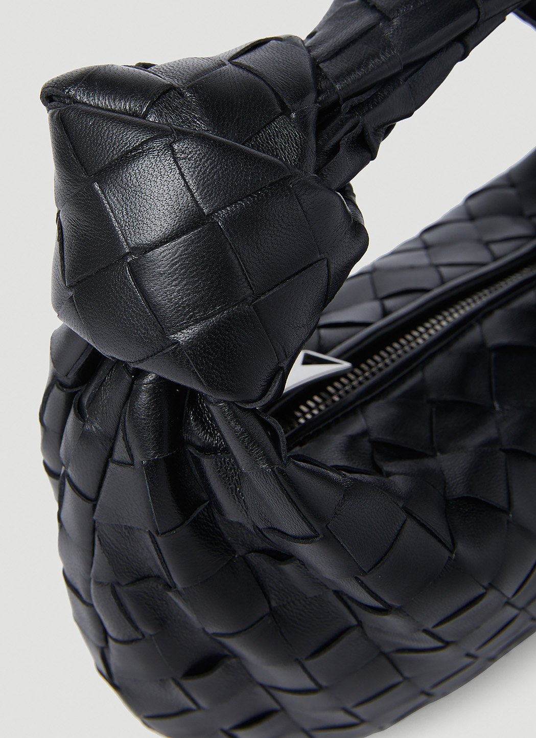 Bottega Veneta Mini Jodie Handbag in Black | LN-CC