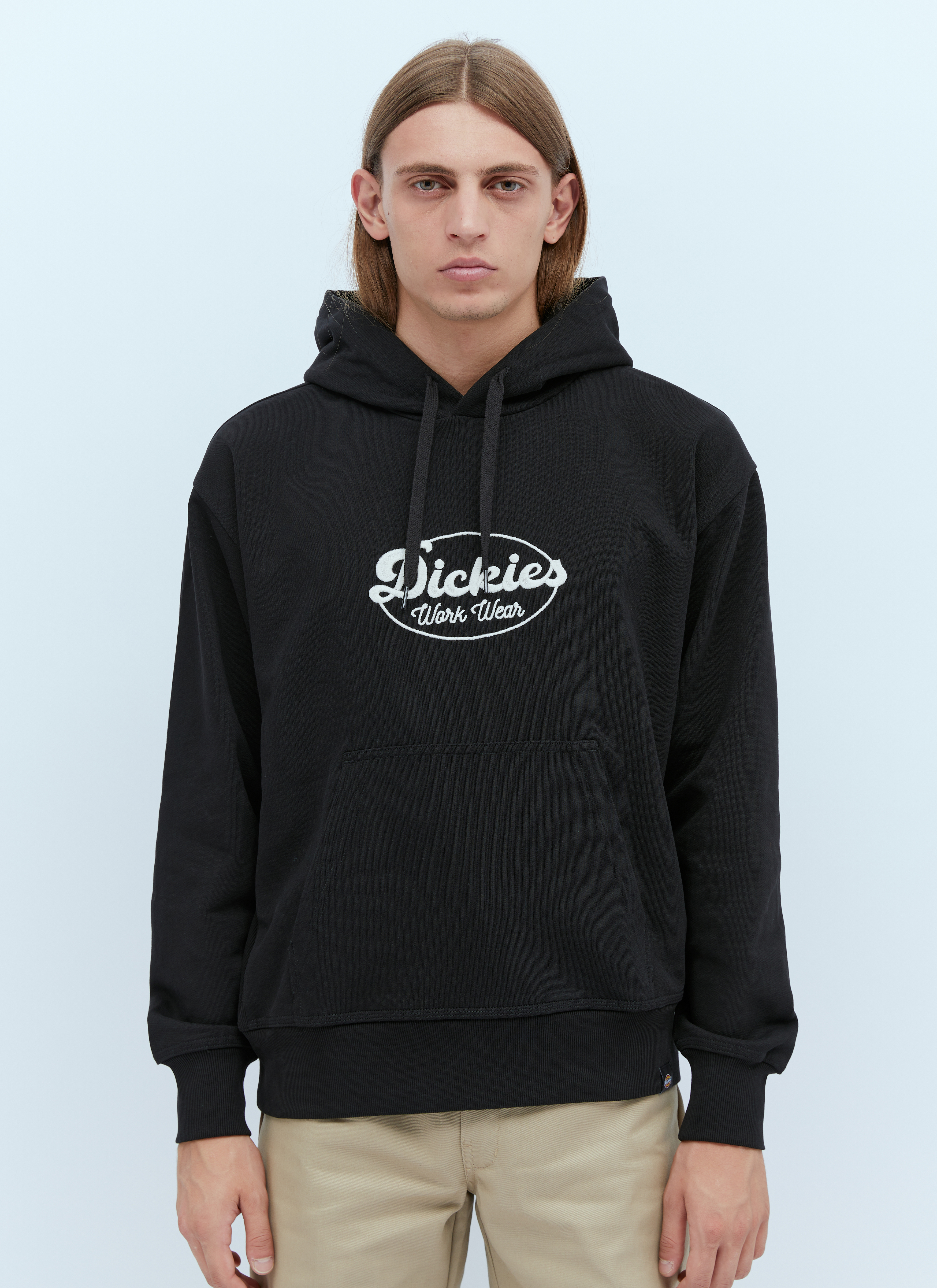 Dickies Men's Gridley Hooded Sweatshirt in Black