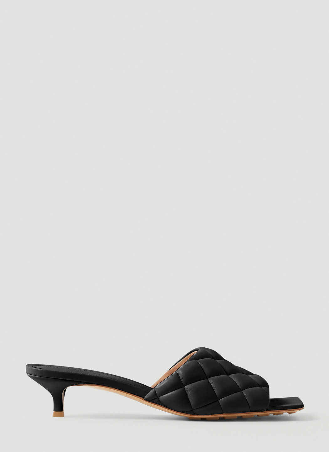 Padded Kitten Heel Mules
