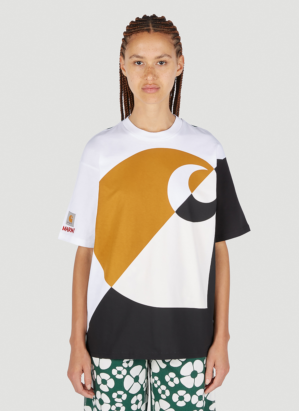 Colour Block Logo T-Shirt