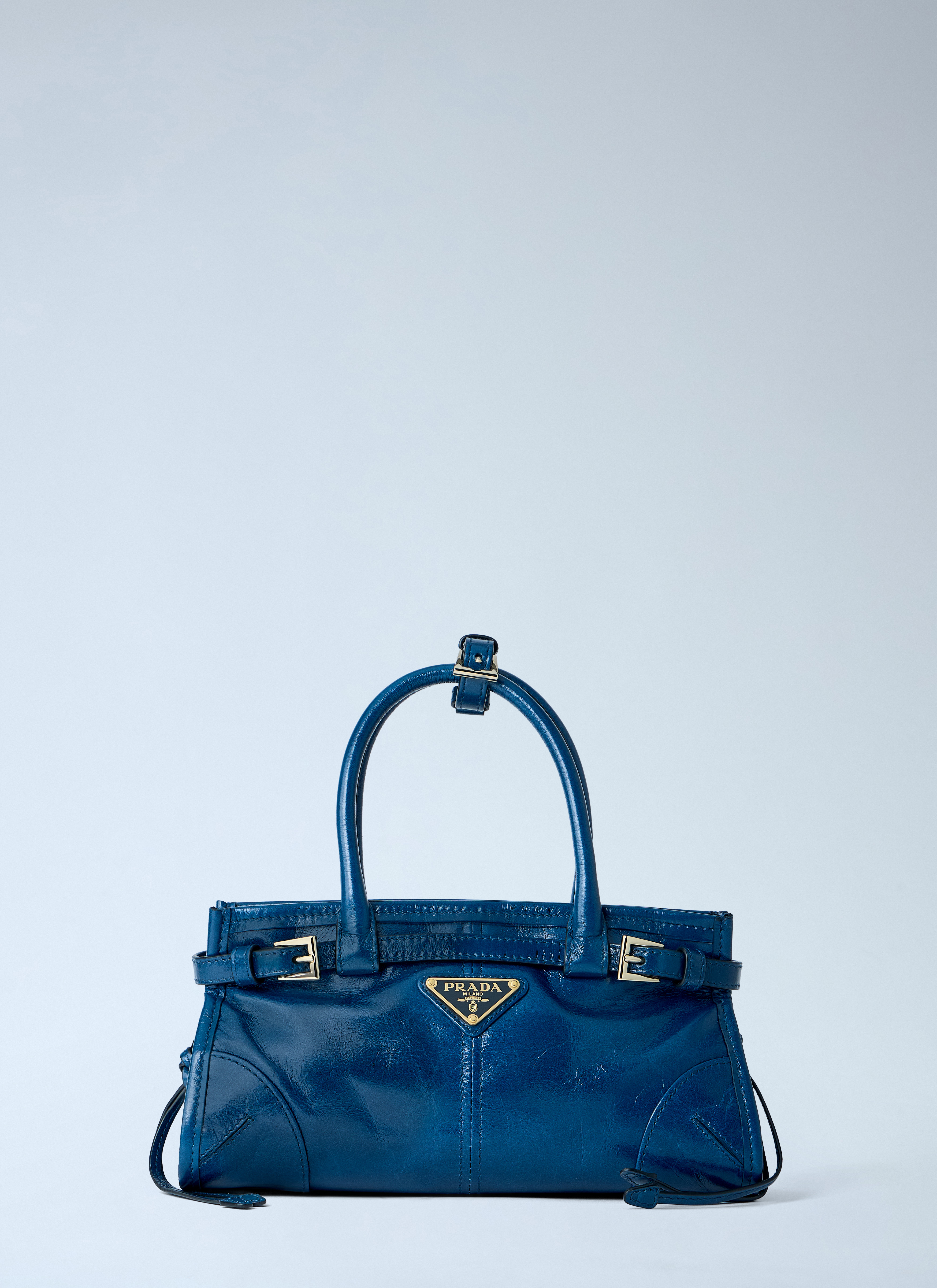 Prada Women's' Mini Bonnie Handbag in Blue | LN-CC®