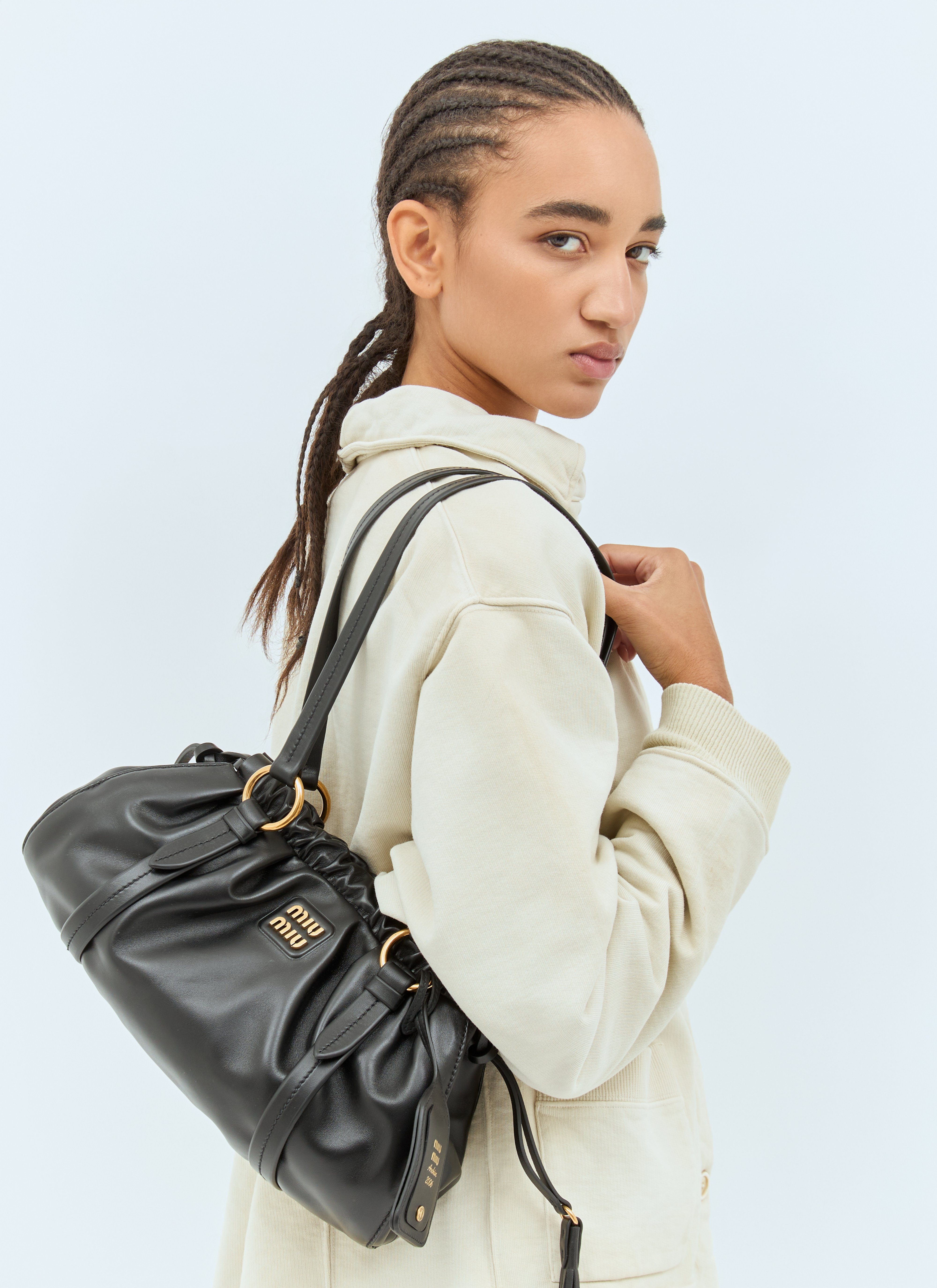 ショルダーバッグ・ポシェット Joie nappa leather bag 5BG289_2BBL_F0002_V_OOO Joie nappa leather bag – weshopu.
