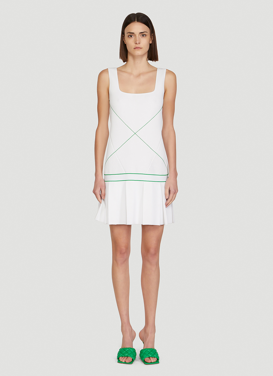 Tennis Knit Mini Dress