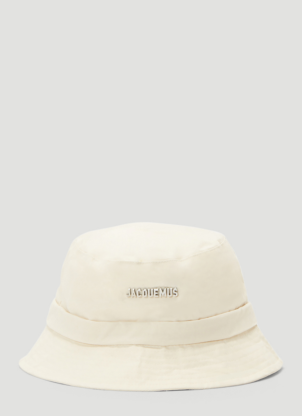 Jacquemus Women's Le Bob Gadjo Bucket Hat in White | LN-CC