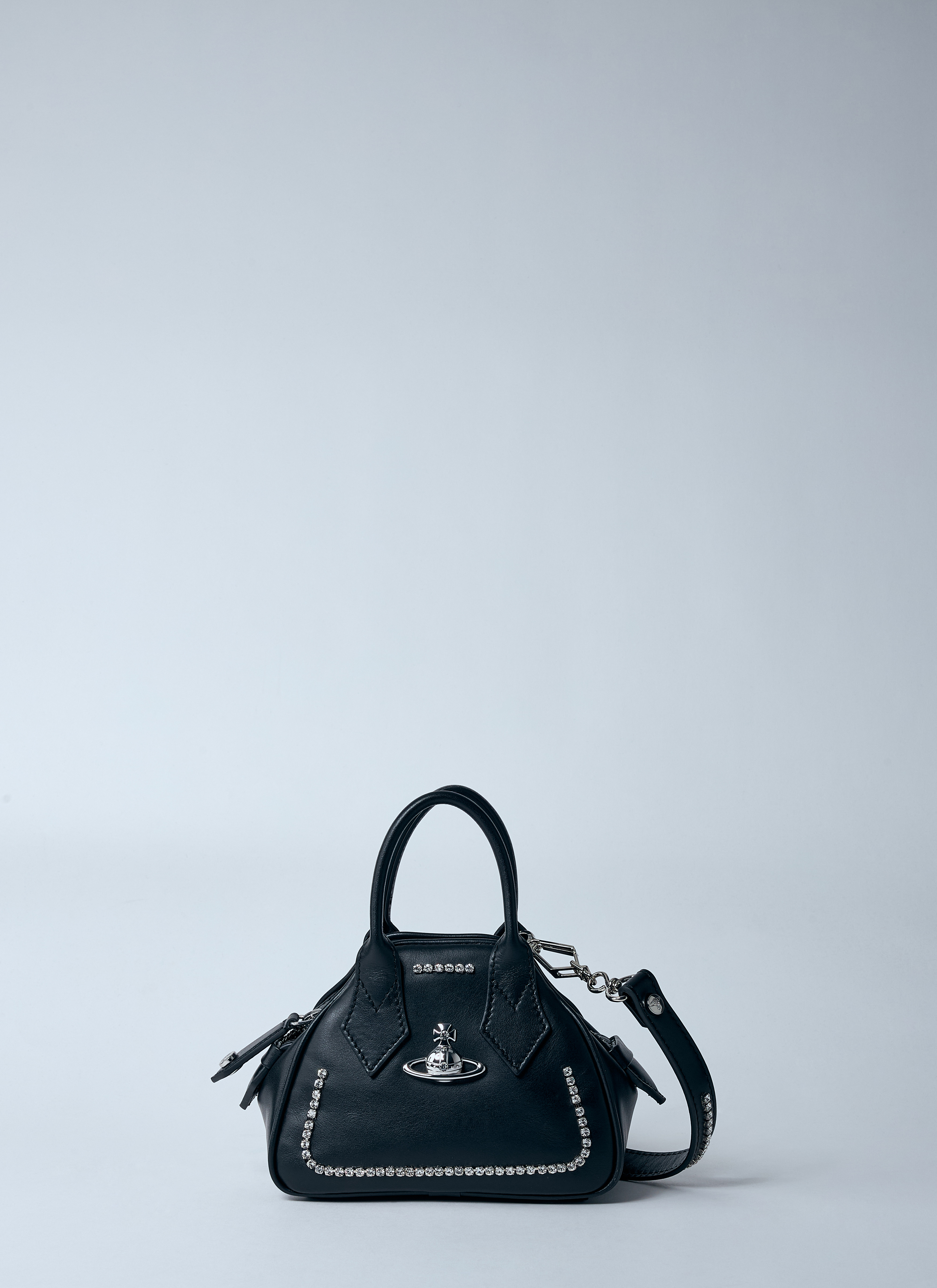 Vivienne Westwood Mini Yasmine Handbag - Woman Handbags Black One Size