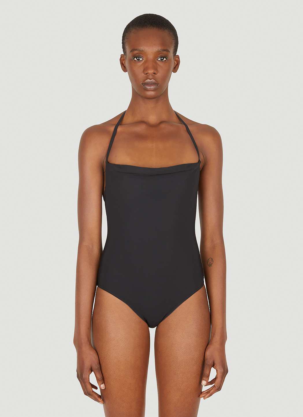 Cowl Neck Swimsuit