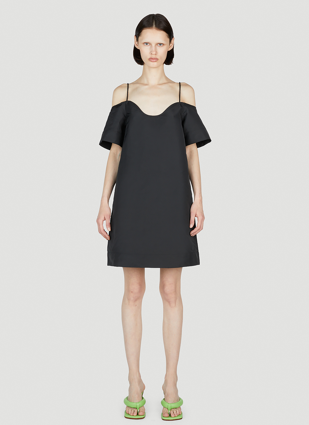Taffeta Mini Dress