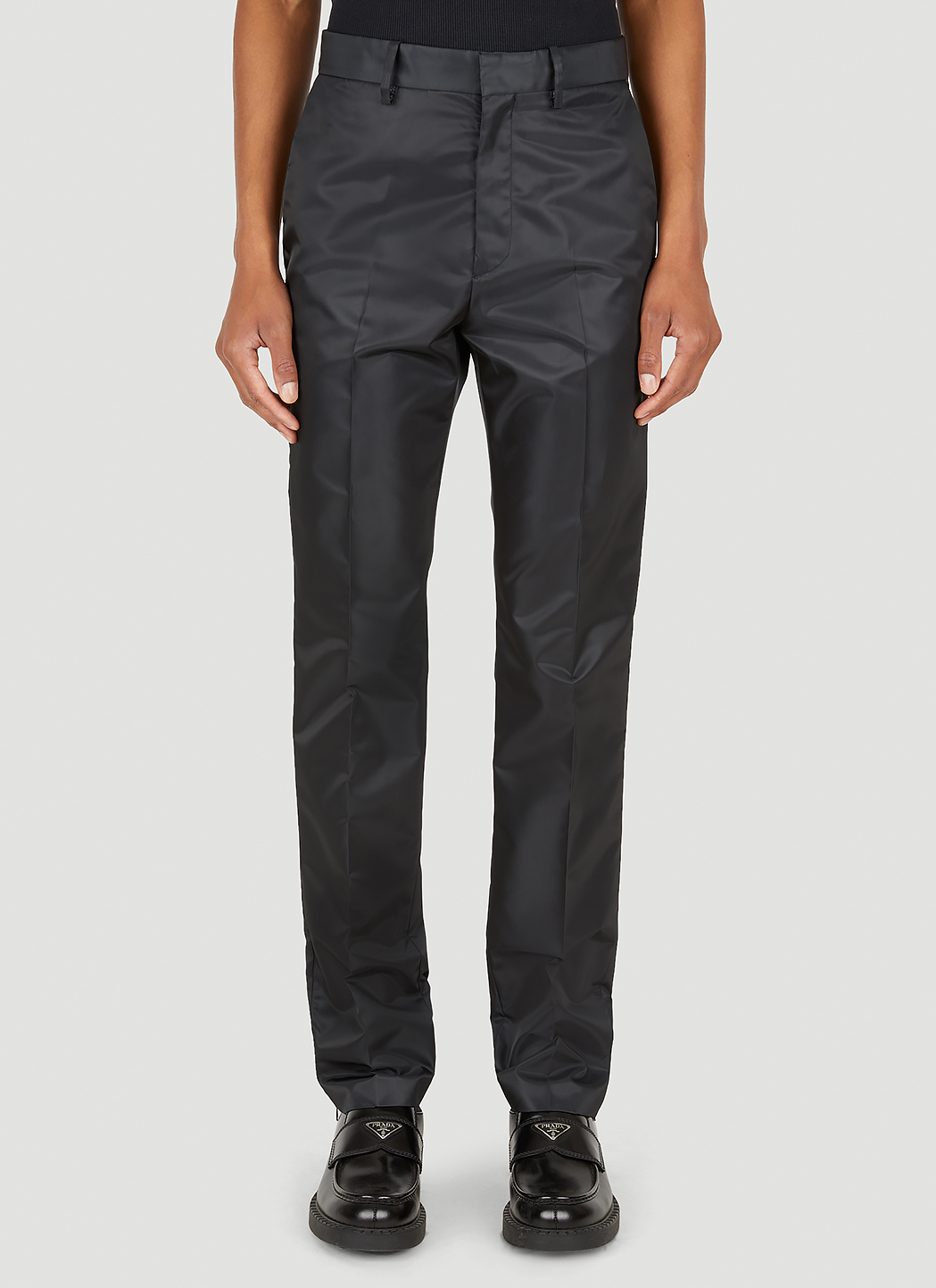 Zip Up Slim Fit Pants