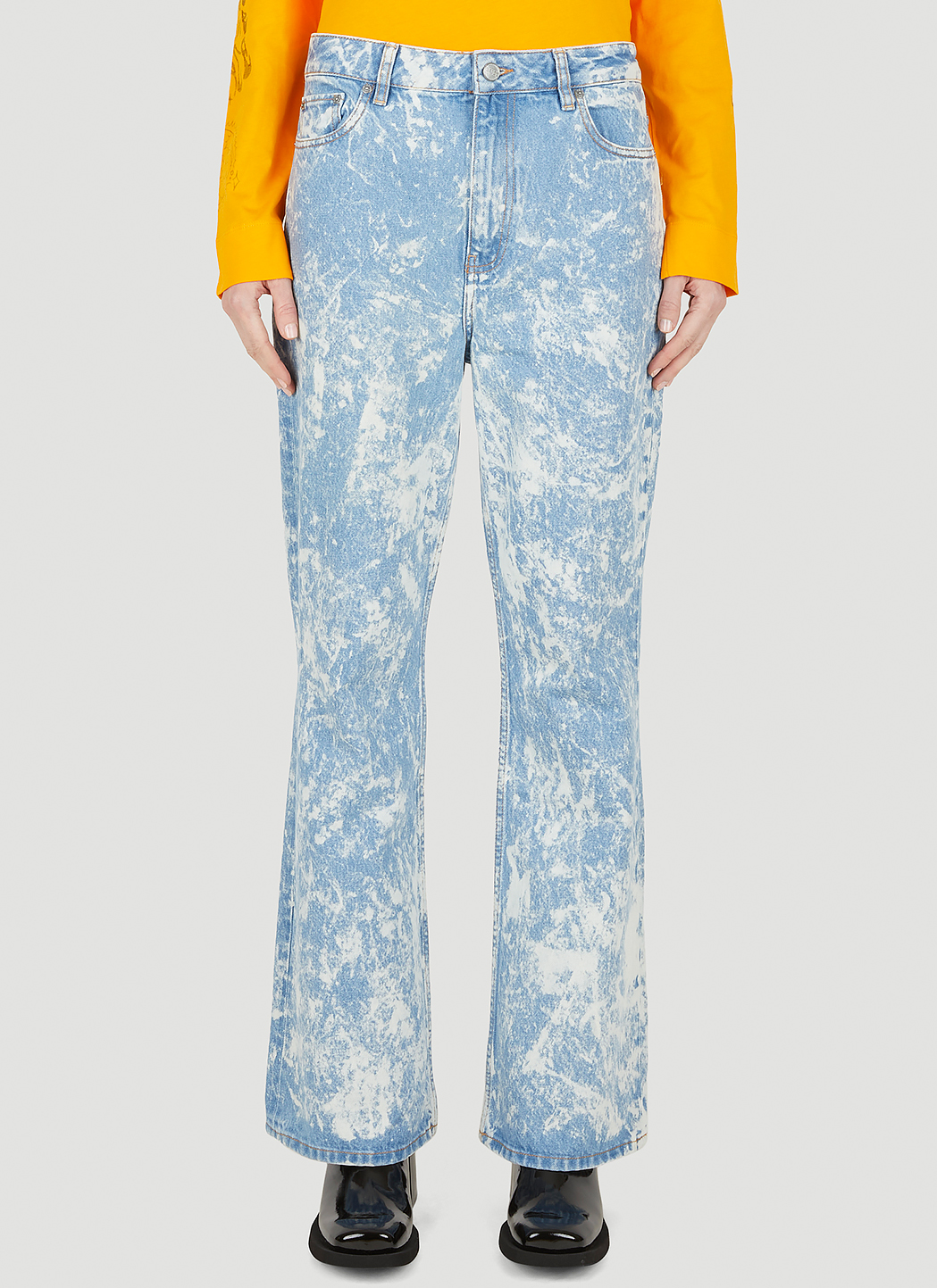 Ganni Bleached Jeans Smart Closet