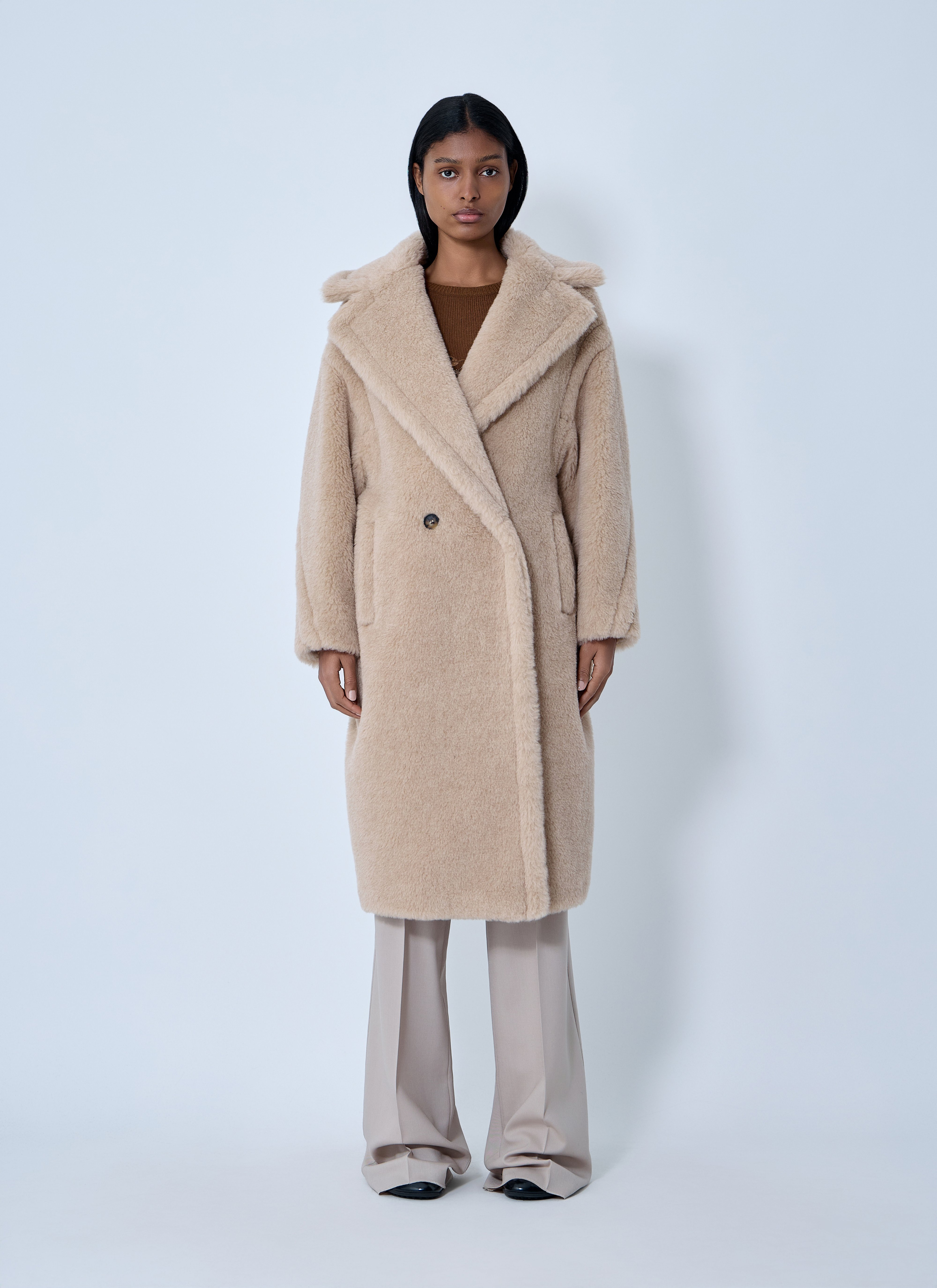 Max Mara Women's' Tedgirl Coat in Beige | LN-CC®