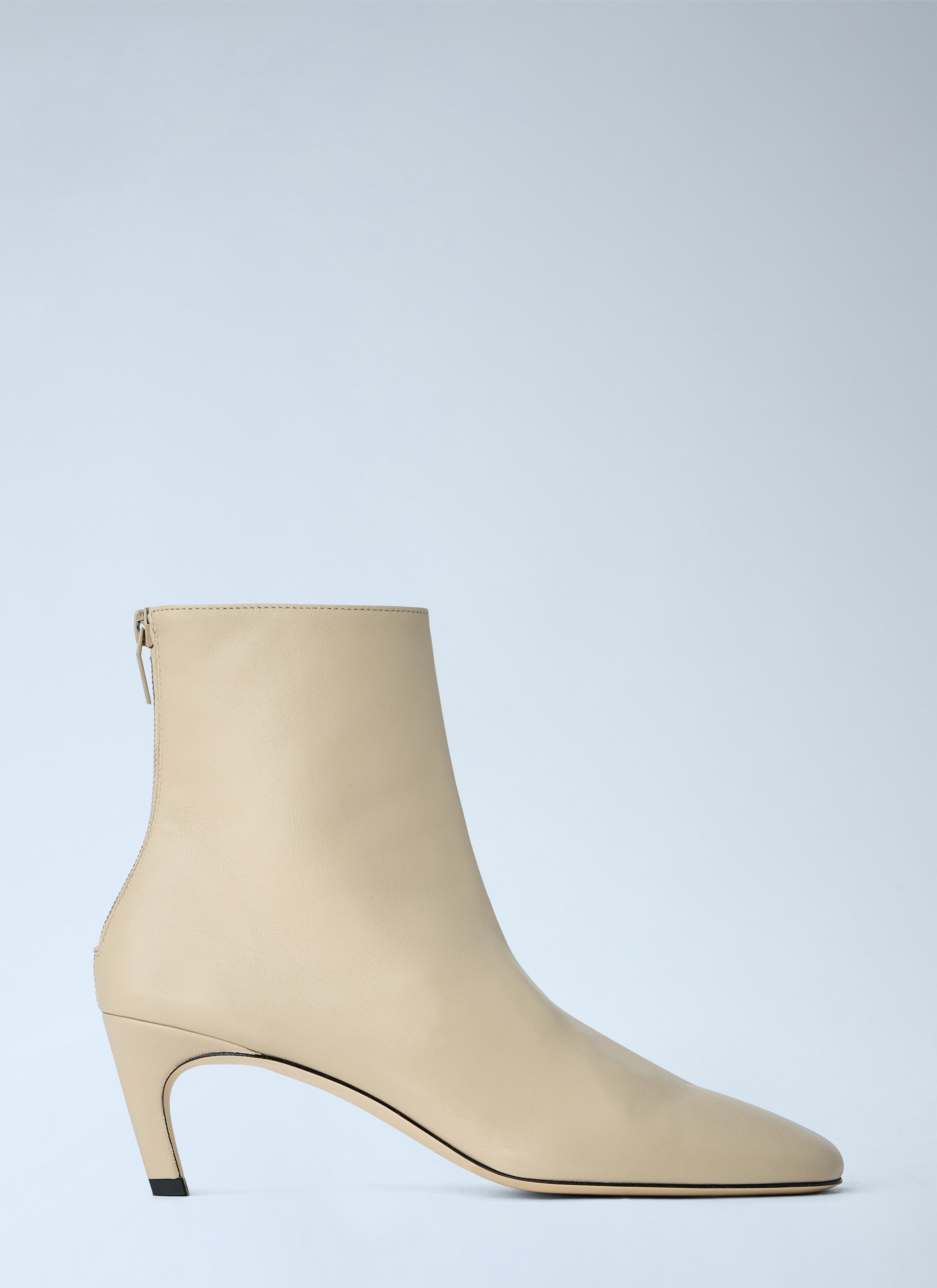 Toteme Women's Cream Soft Nappa Ankle Boots - Woman Boots Eu - 39