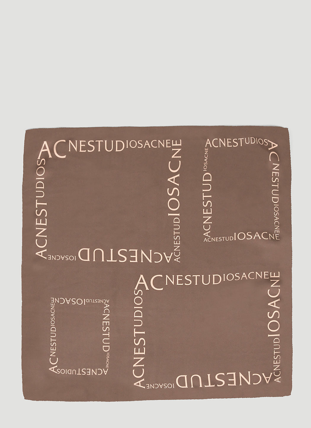 Logo Silk Scarf