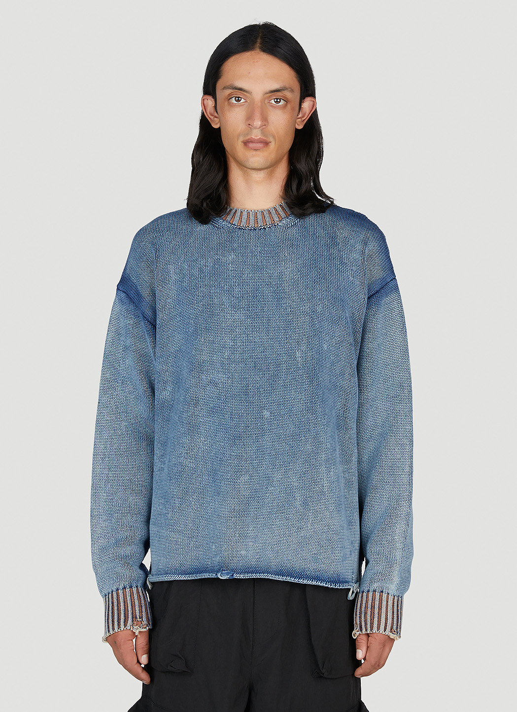 Diesel Men's' K-Delos Sweater in Blue | LN-CC®