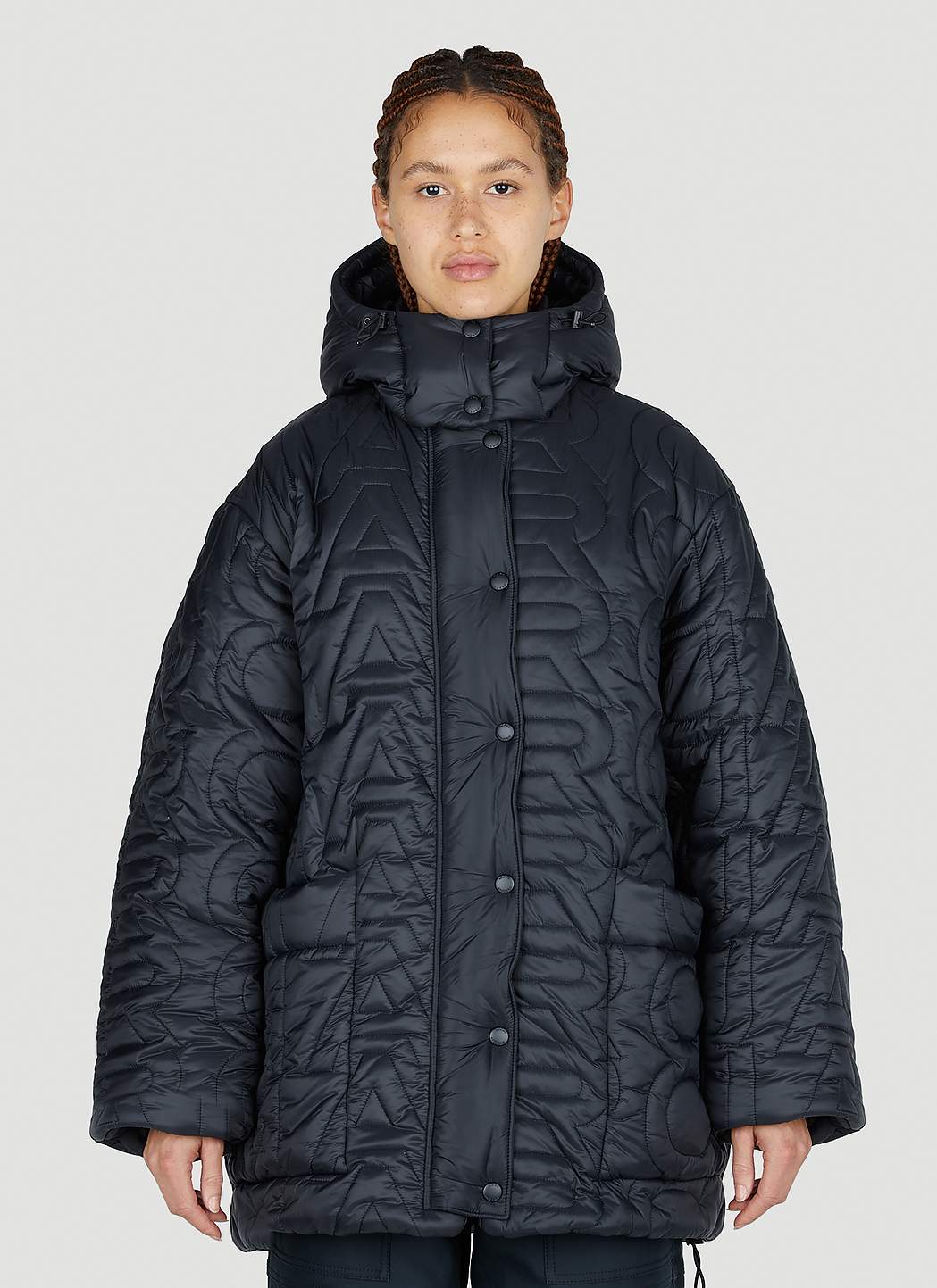 Monogram Quilted Puffer Coat