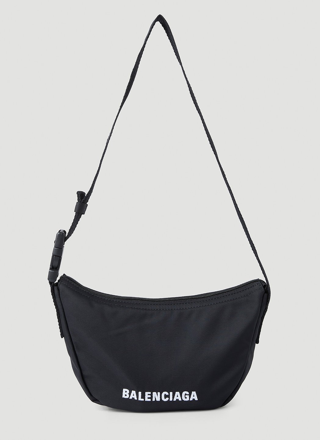 Balenciaga Women's Sling Wheel Small Shoulder Bag in Black | LN-CC