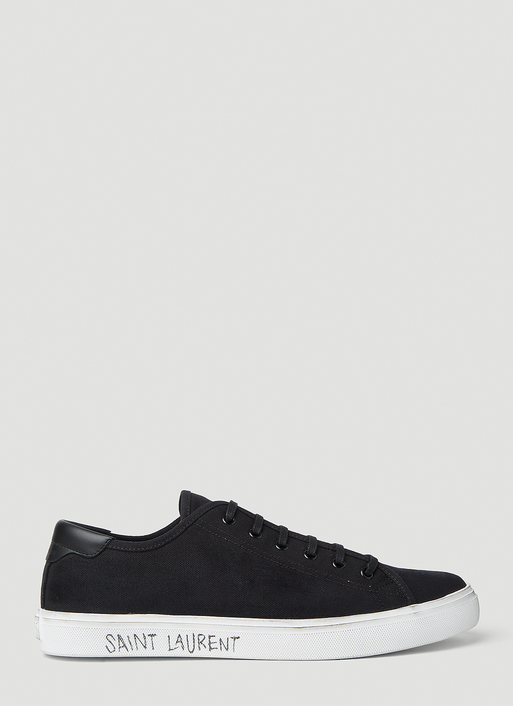 ★韓国の人気★【SAINT LAURENT】★MALIBU SNEAKERS★BLACK★ Saint Laurent Malibu Sneakers in Black | LN-CC
