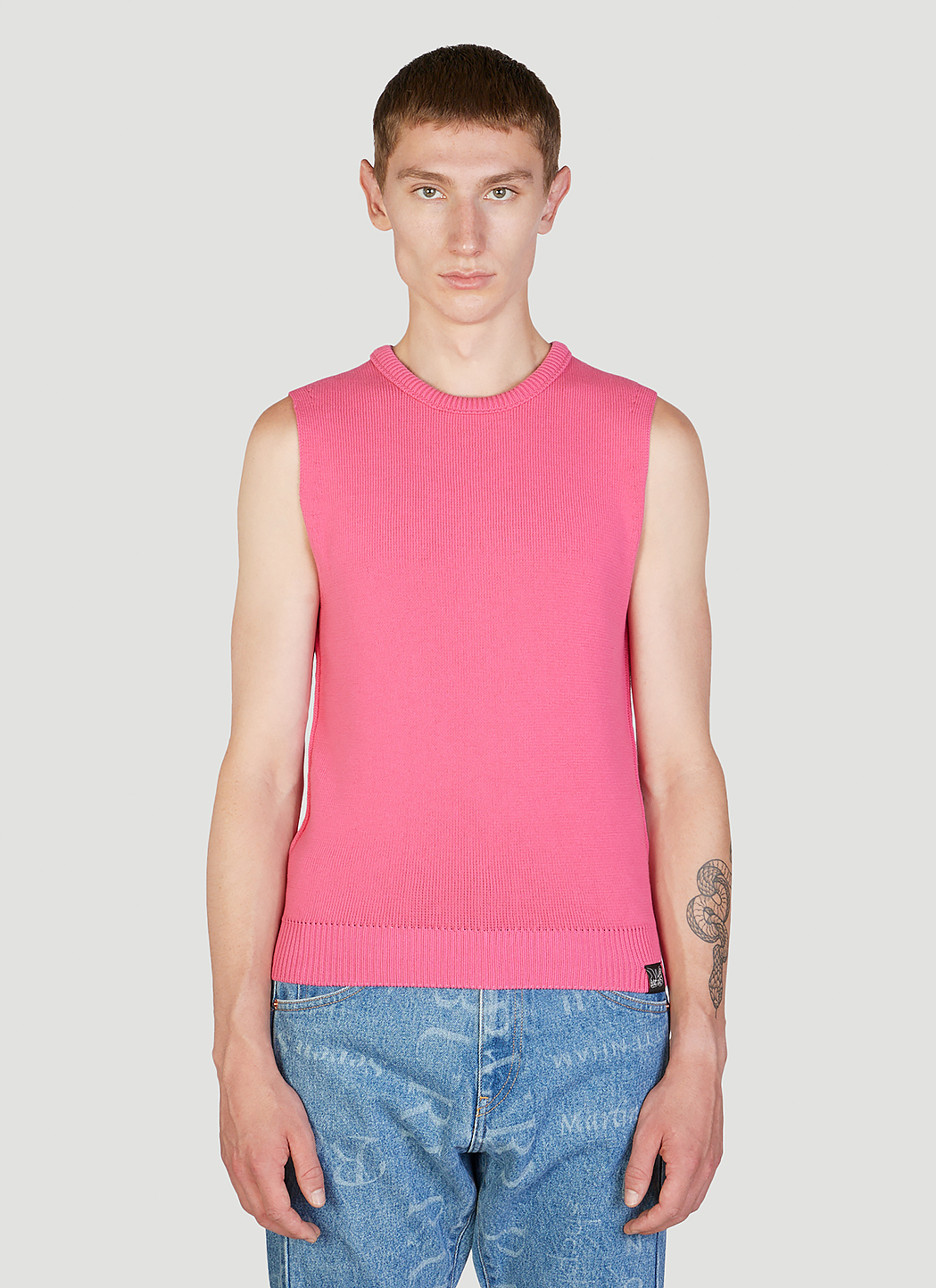 Shrunken Knit Vest